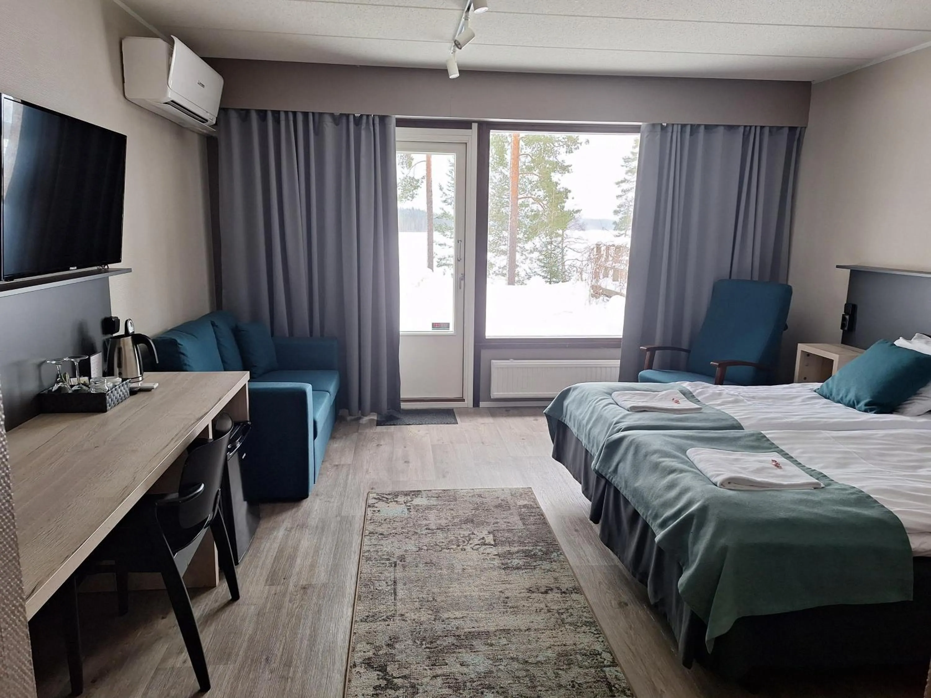 Photo of the whole room, Bed in Keurusselkä Resort