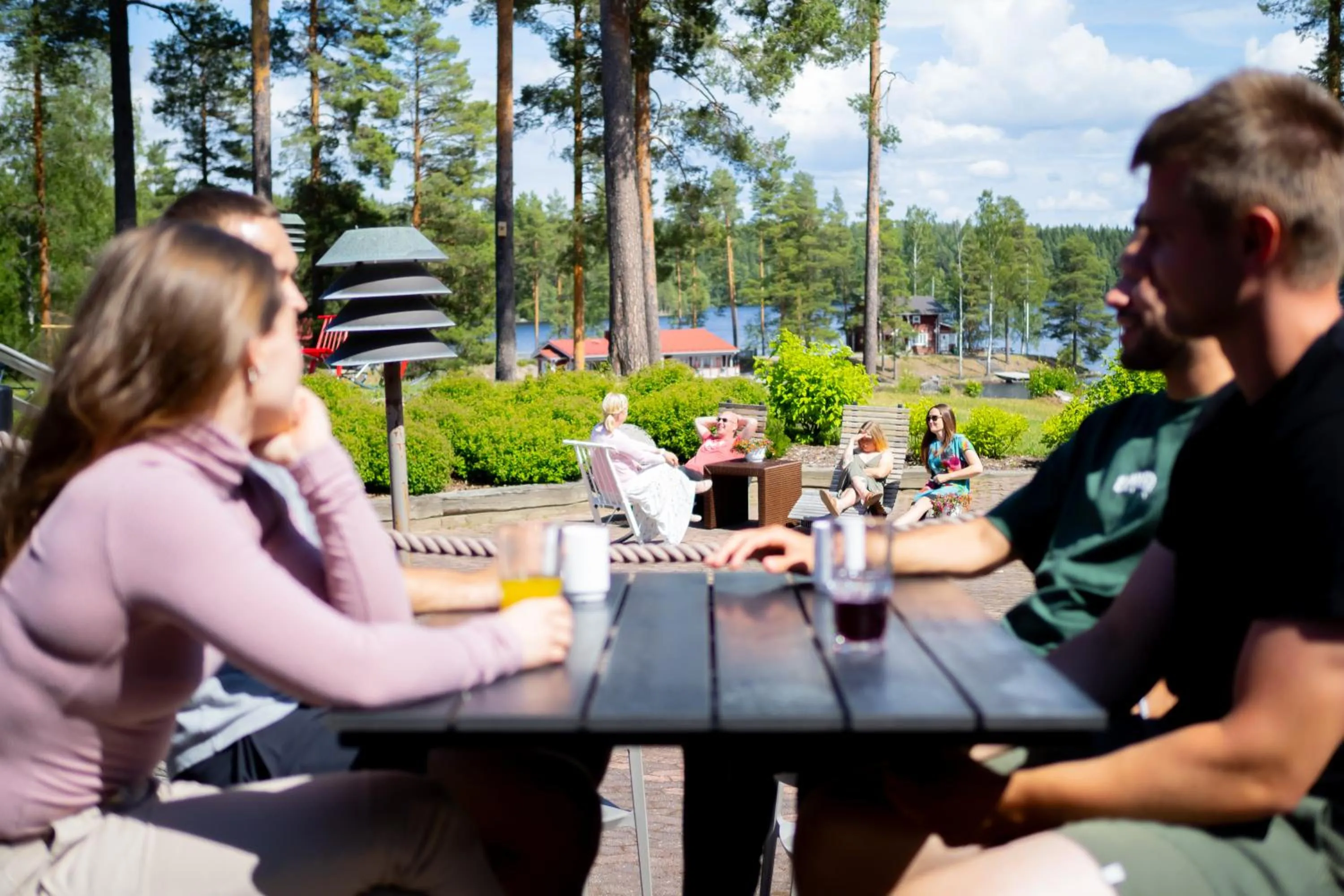 Balcony/Terrace in Keurusselkä Resort