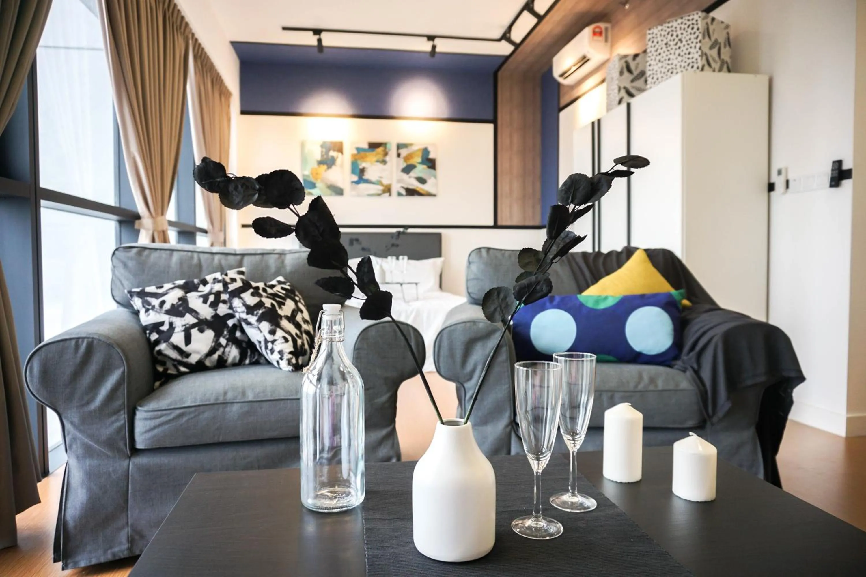 Seating area in Manatidur@THE HUB SS2