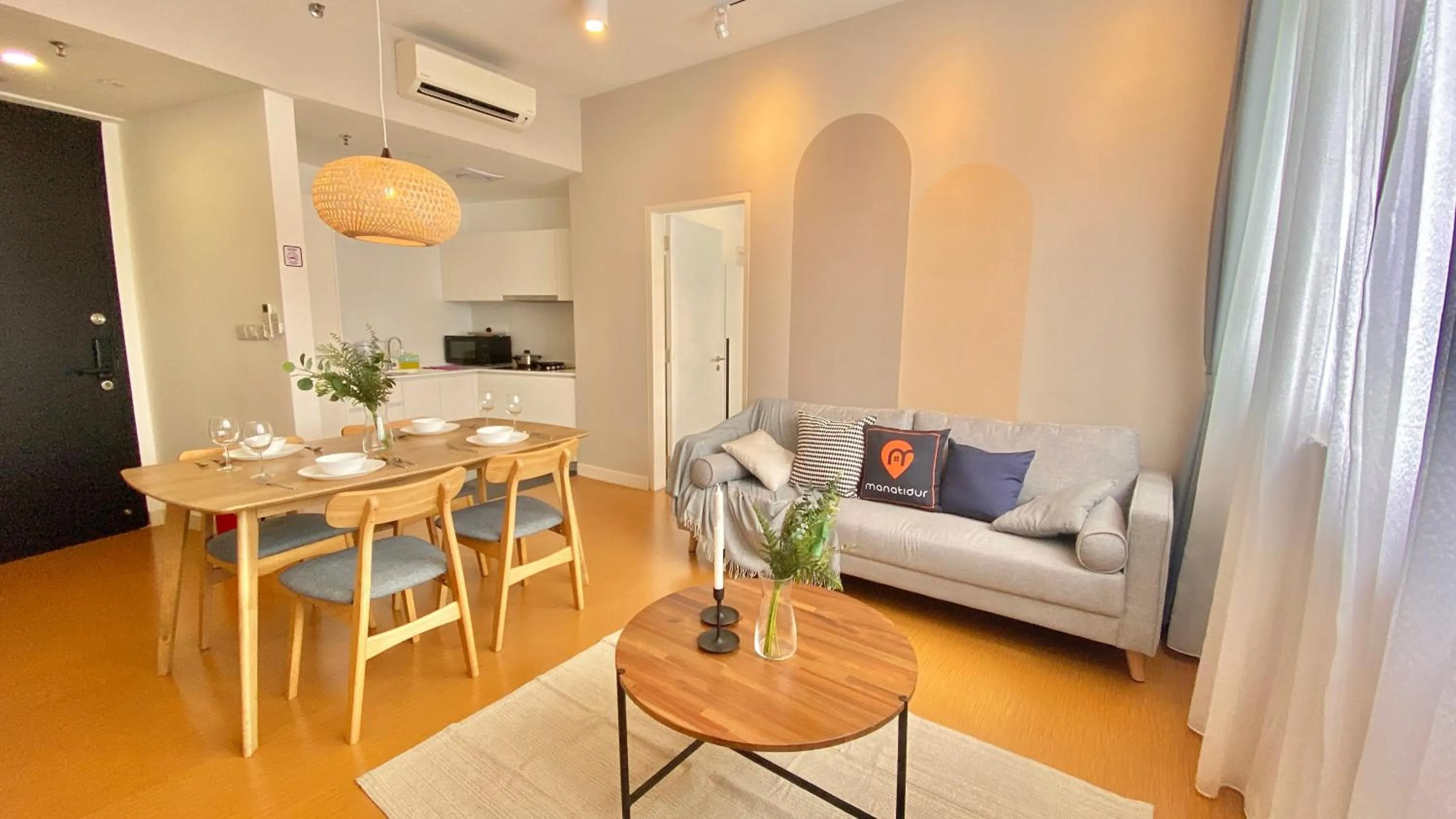 Living room in Manatidur@THE HUB SS2