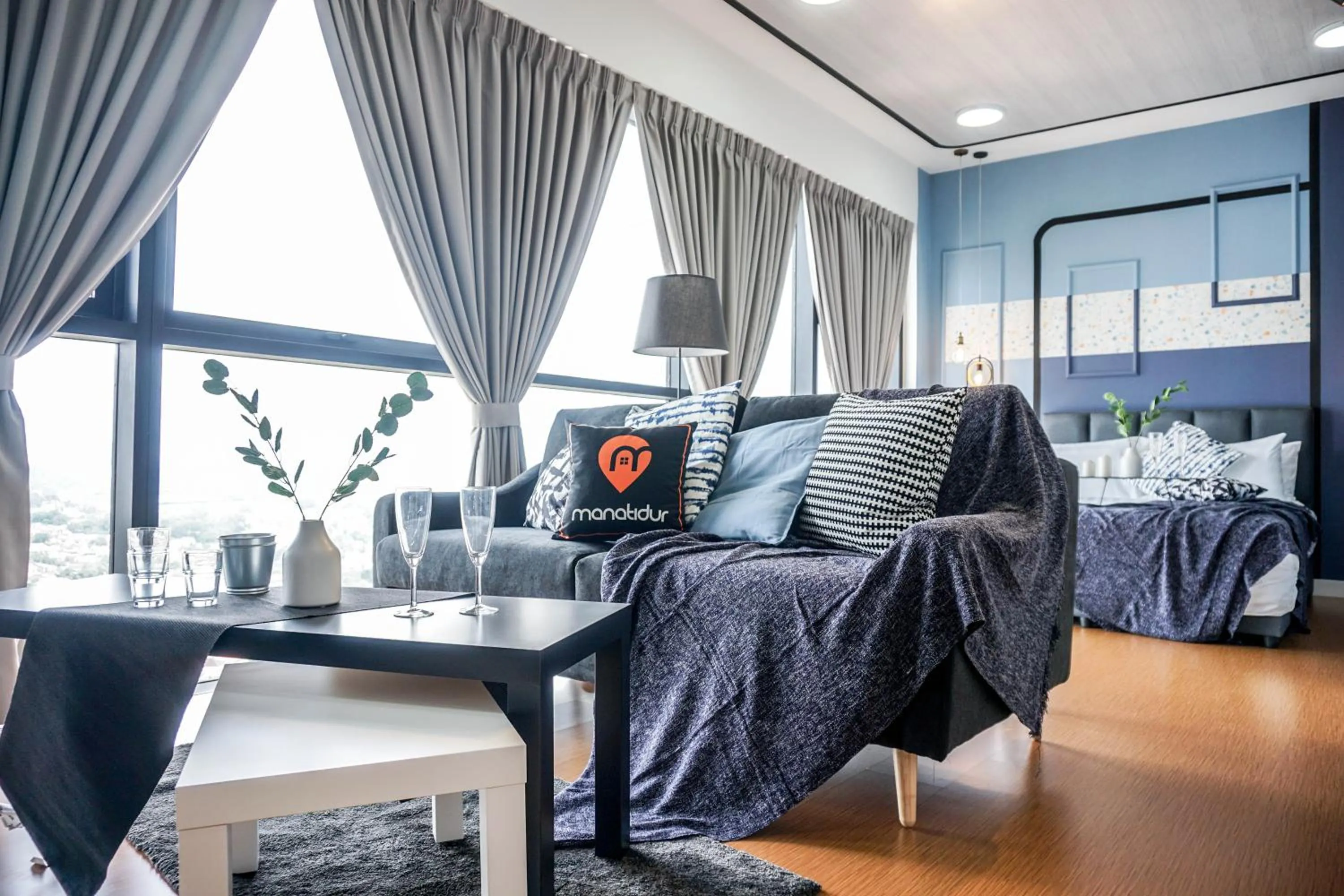 Bed in Manatidur@THE HUB SS2