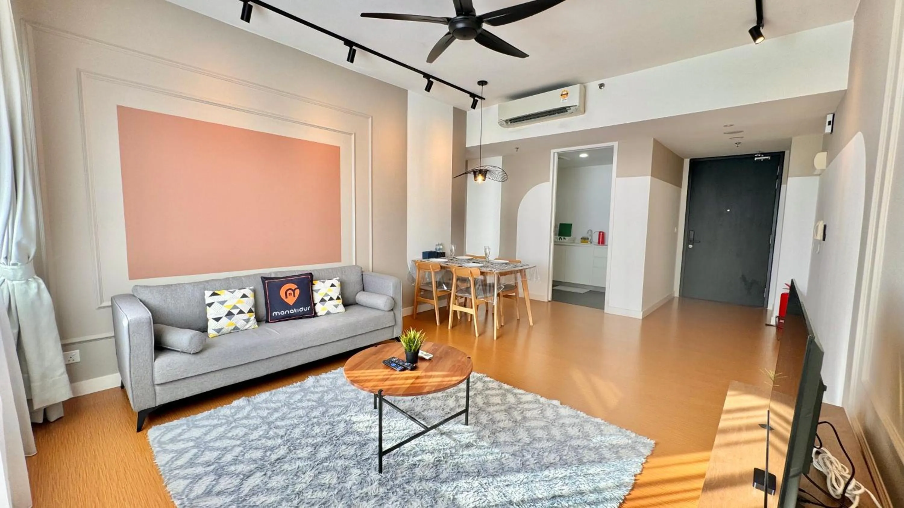 Living room in Manatidur@THE HUB SS2