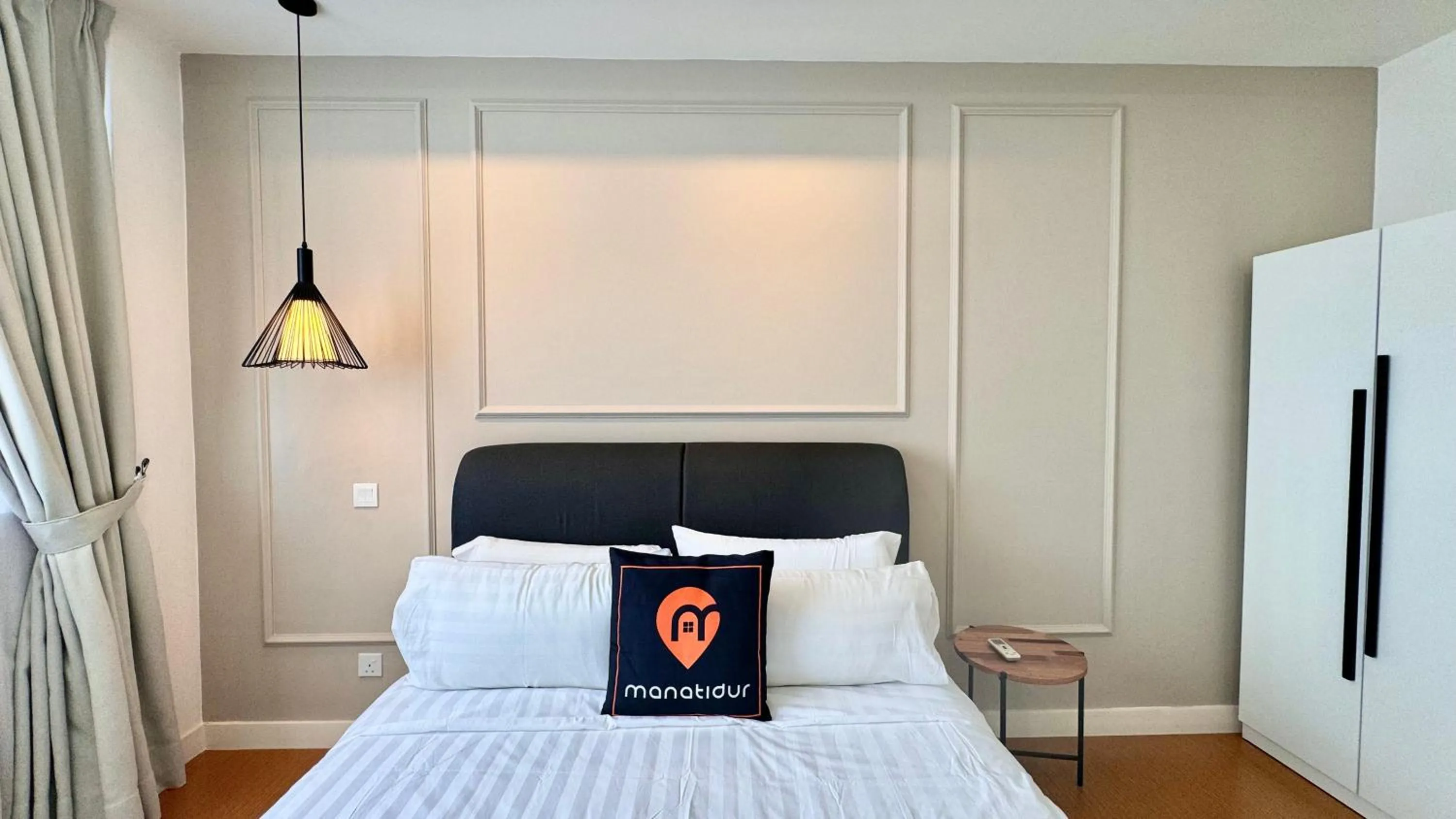 Bedroom, Bed in Manatidur@THE HUB SS2