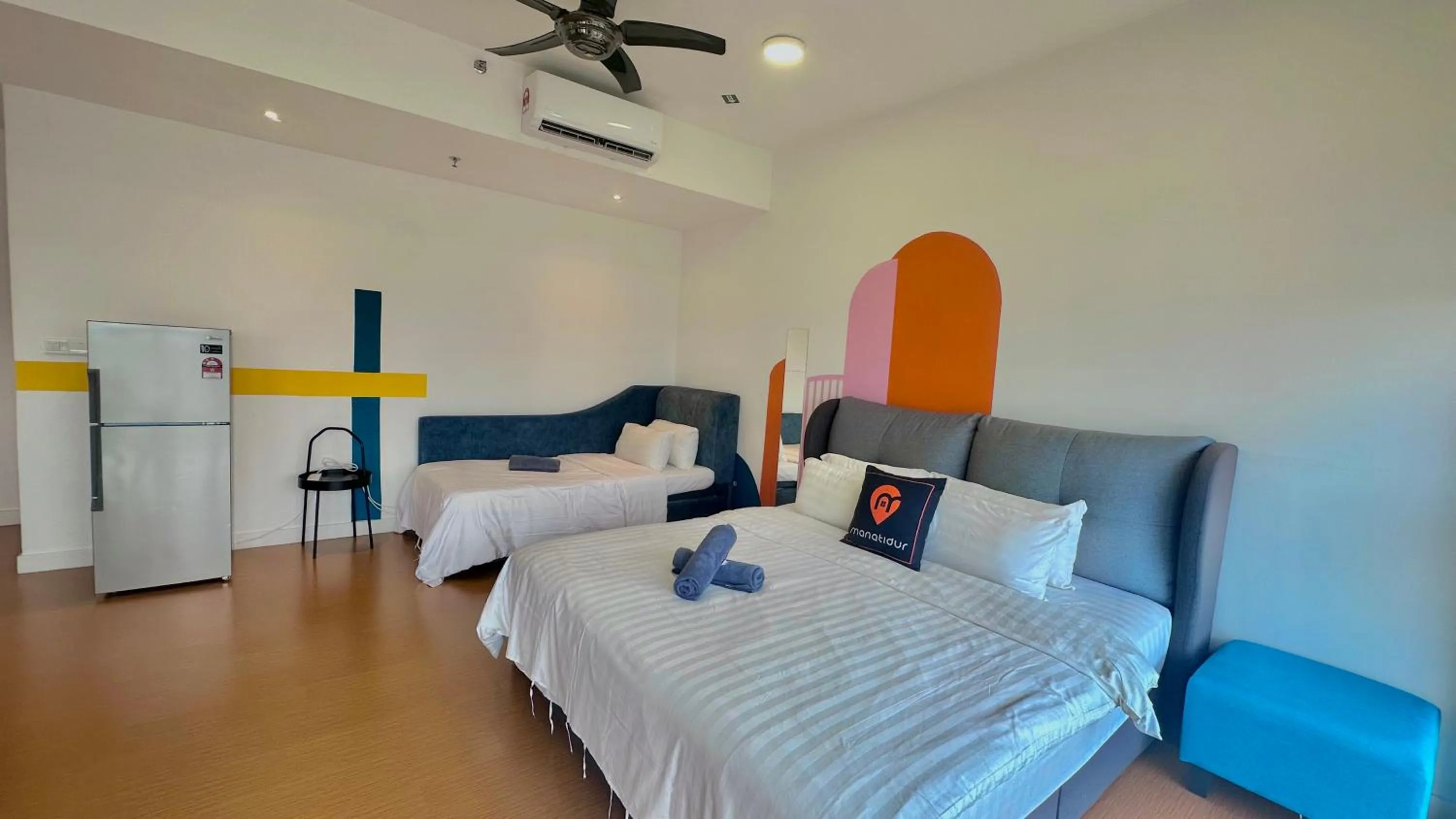 Bed in Manatidur@THE HUB SS2