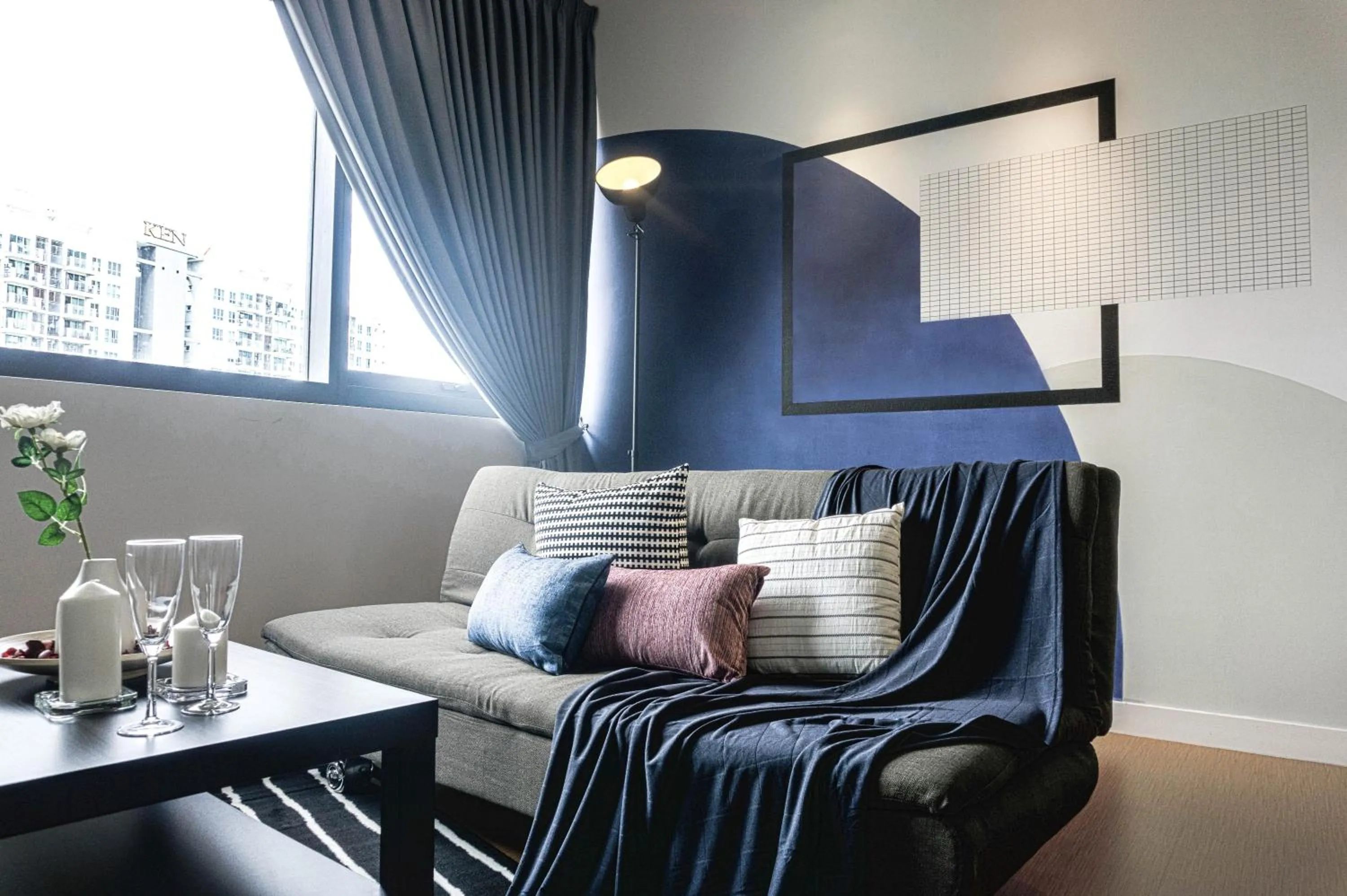 Living room in Manatidur@THE HUB SS2