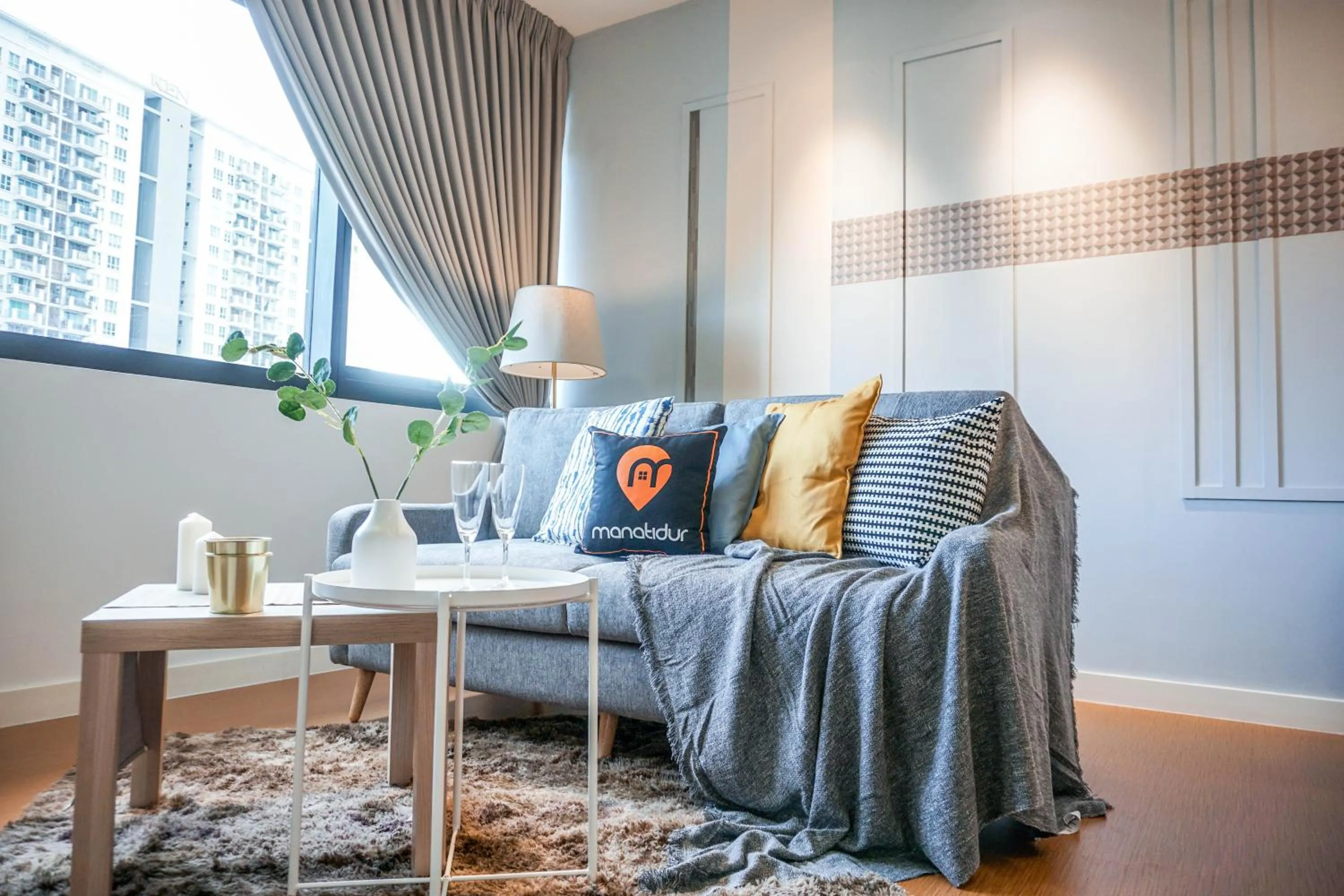 Living room in Manatidur@THE HUB SS2