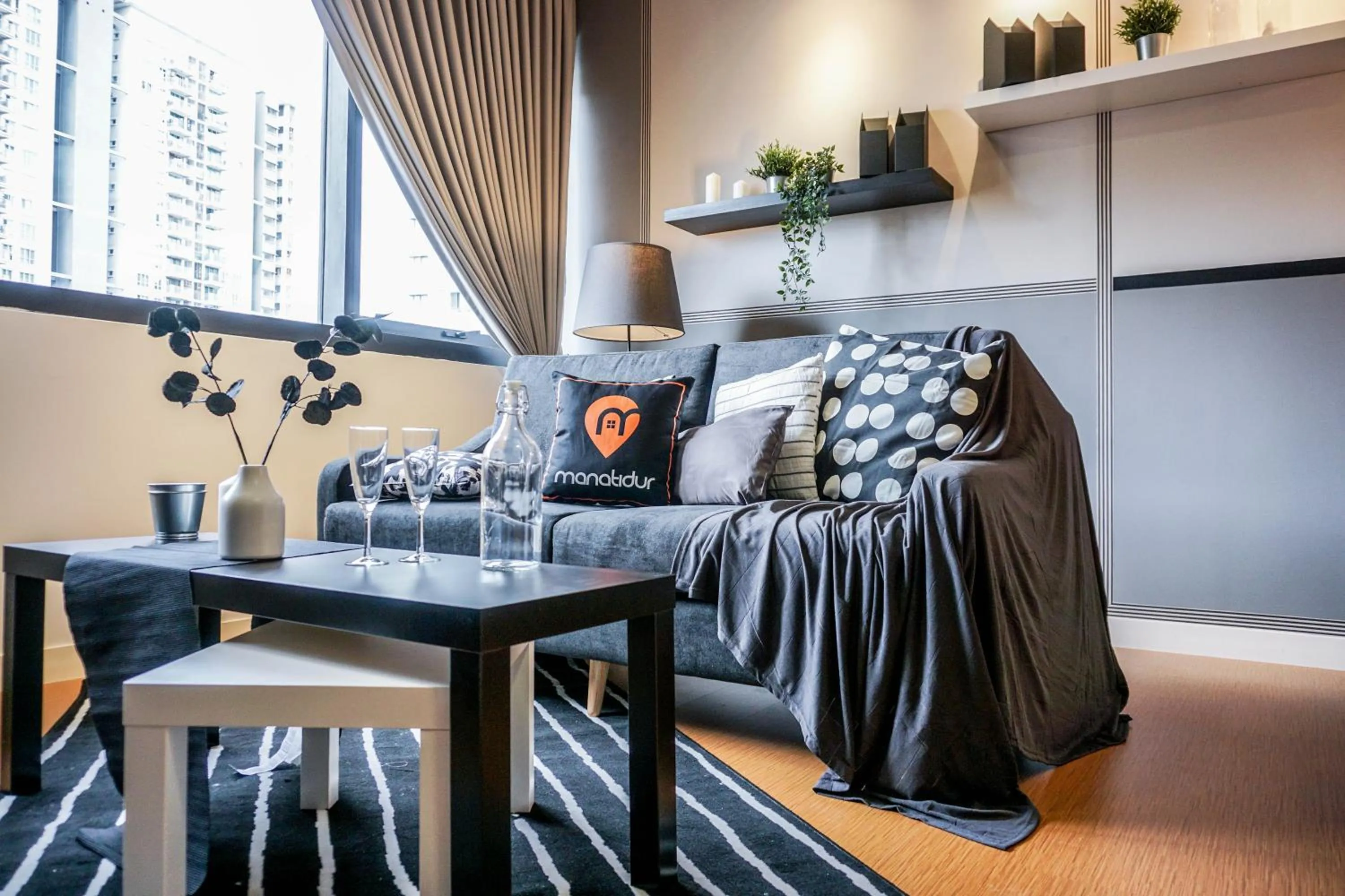 Living room in Manatidur@THE HUB SS2