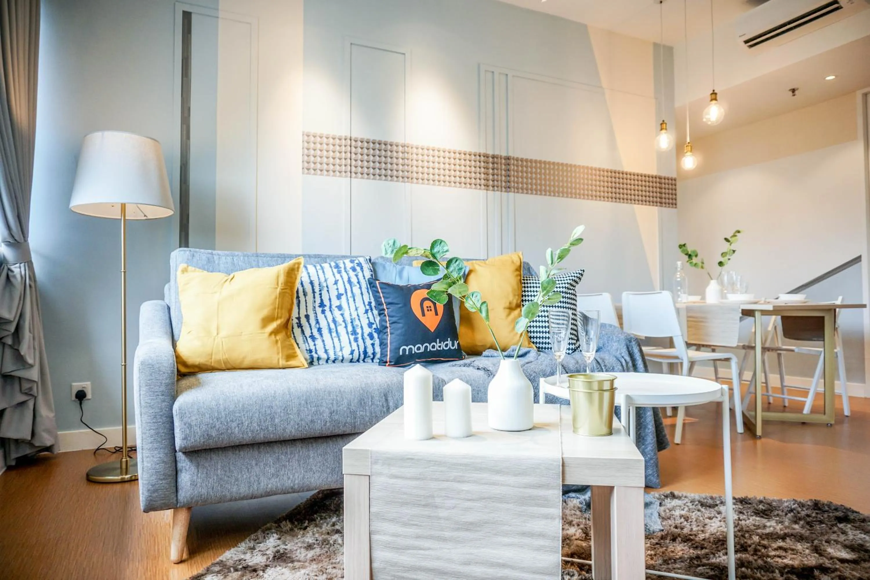 Living room in Manatidur@THE HUB SS2