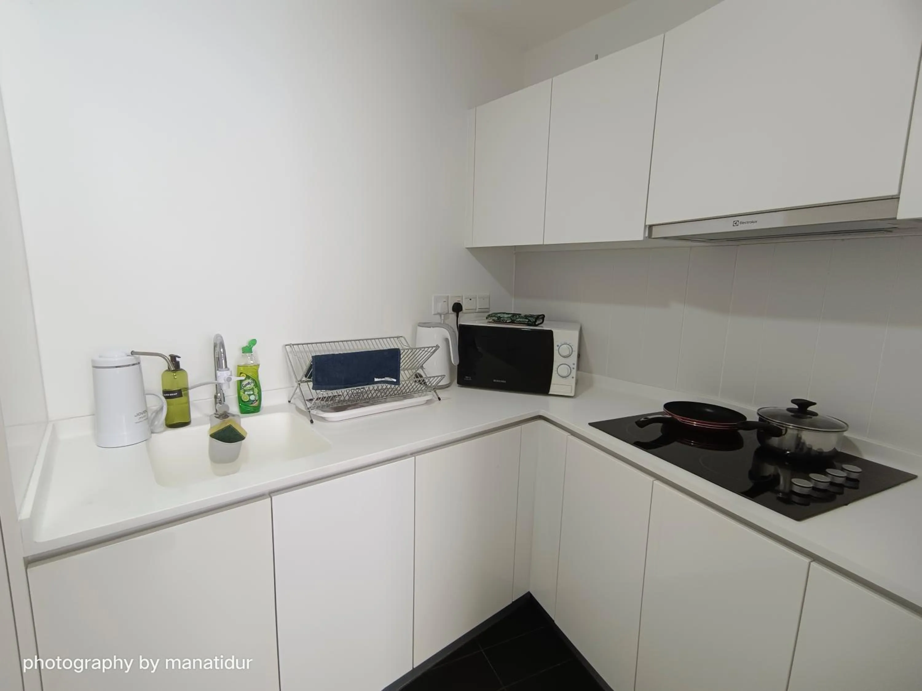 Kitchen or kitchenette in Manatidur@THE HUB SS2