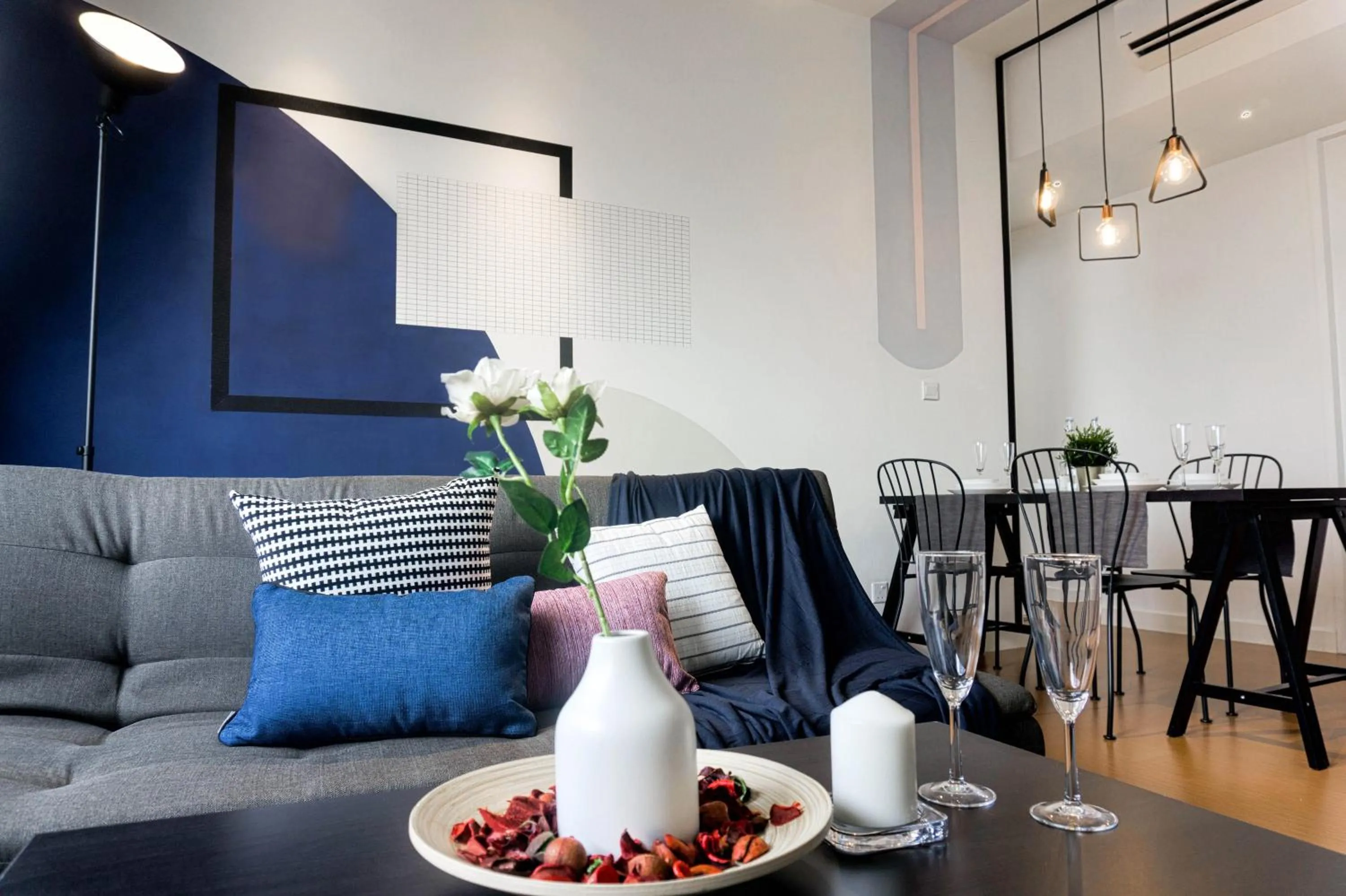 Living room in Manatidur@THE HUB SS2