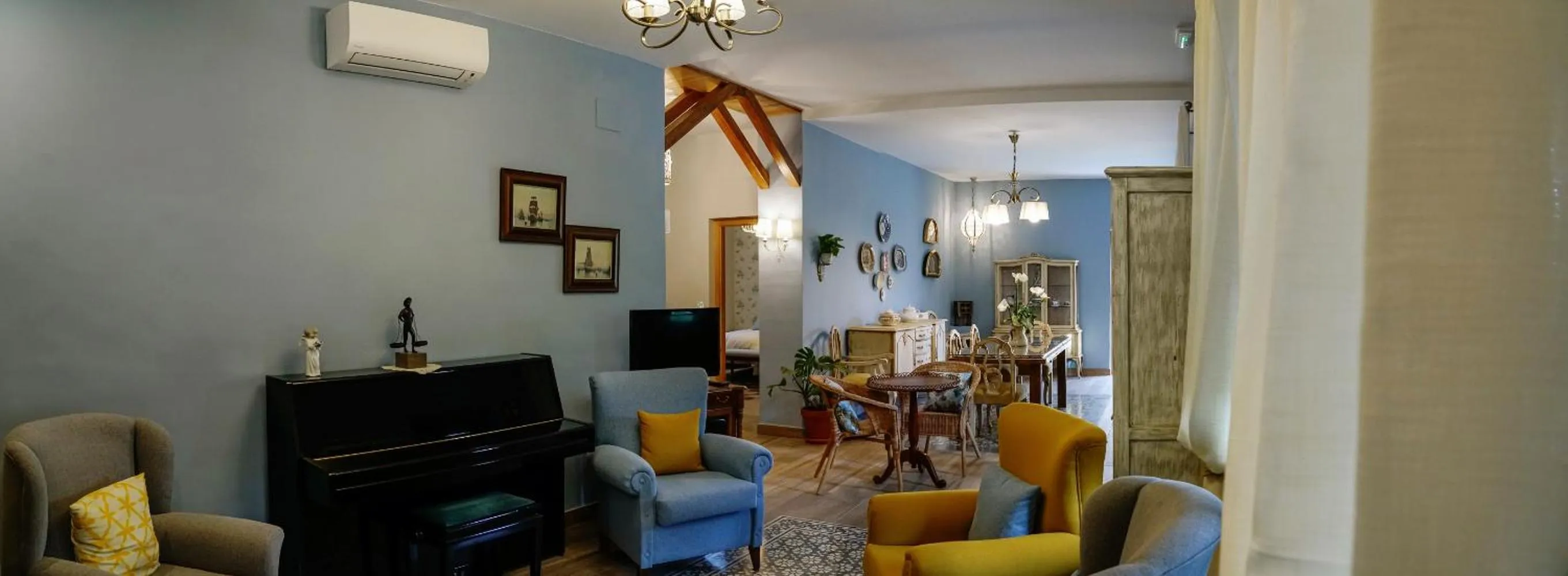 Communal lounge/ TV room in Casa Rural Villa San Juan