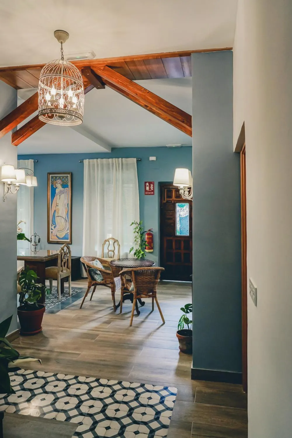 Living room in Casa Rural Villa San Juan