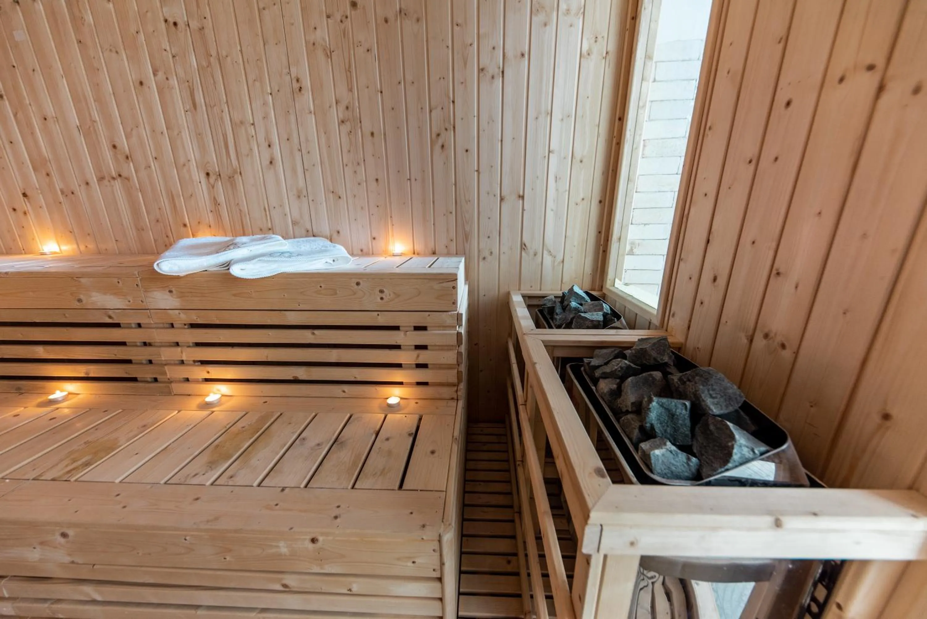 Sauna in Plaza Hotel&SPA