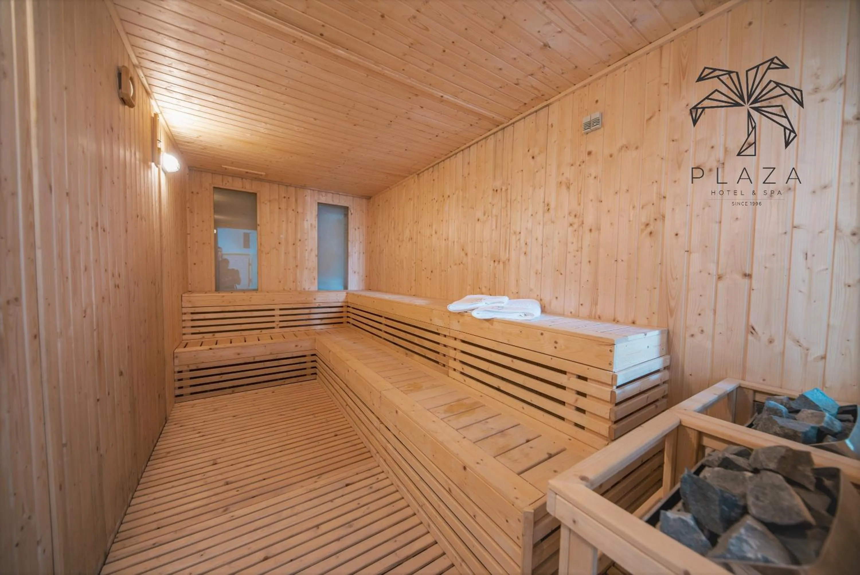 Sauna in Plaza Hotel&SPA