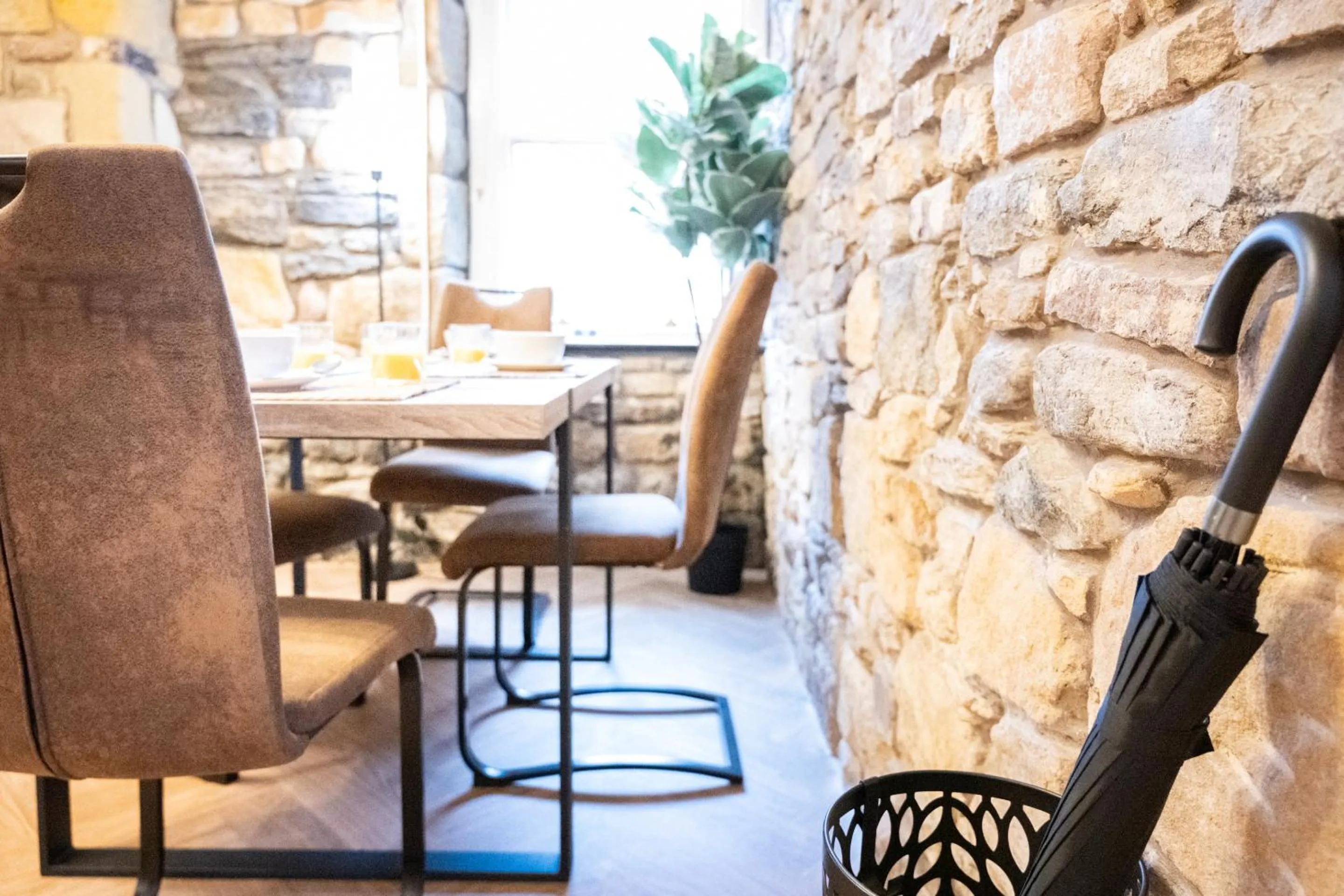 Kitchen or kitchenette in Northern Hideaways St Cuthberts, Seahouses