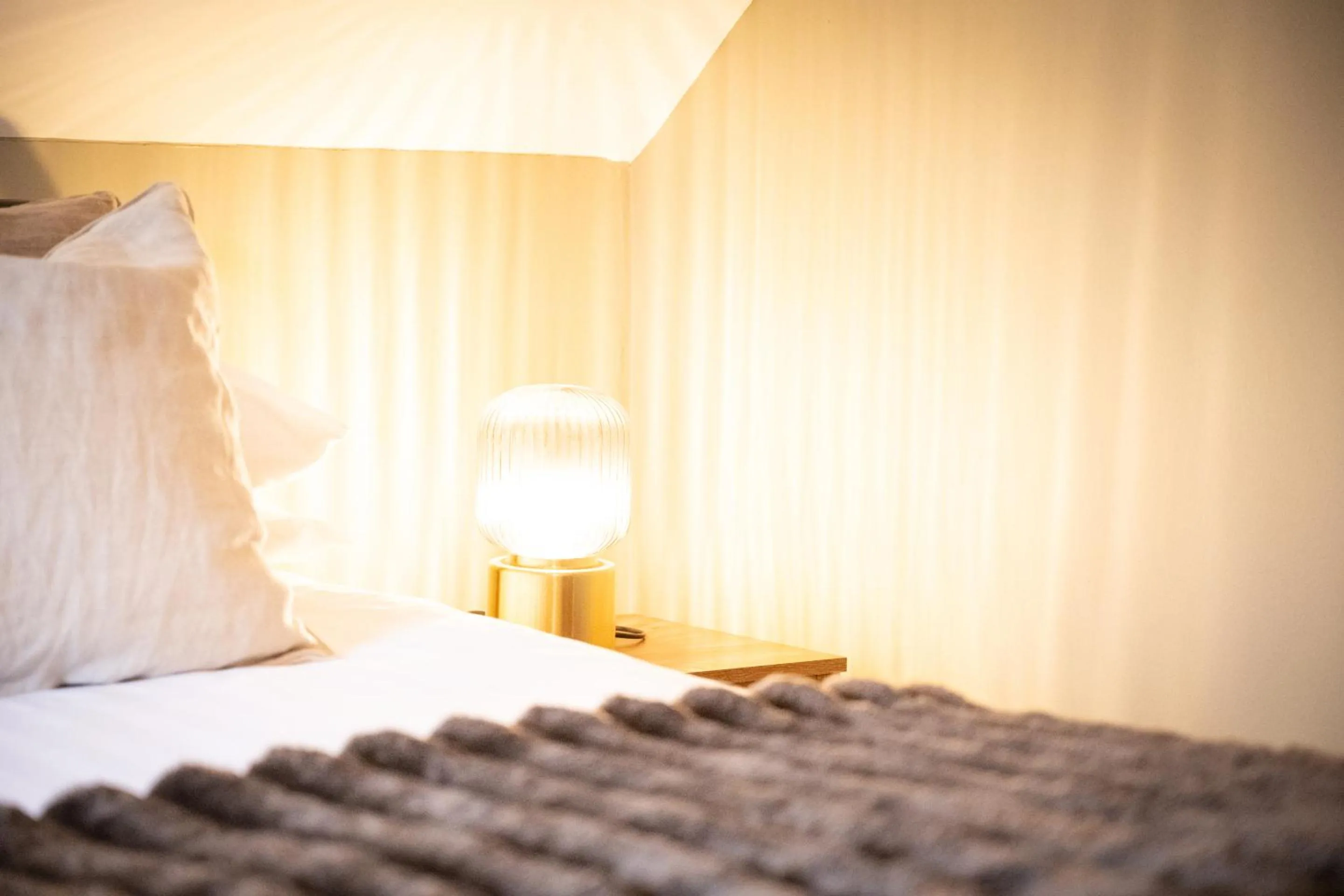 Bedroom, Bed in Northern Hideaways St Cuthberts, Seahouses