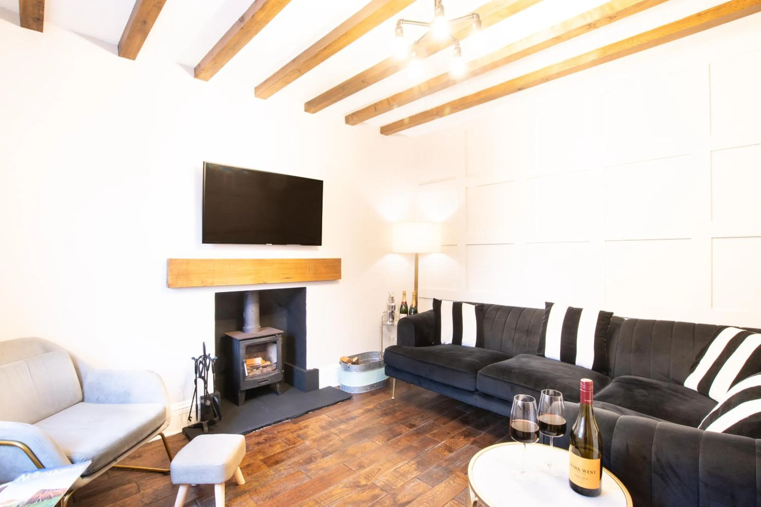 Living room in Northern Hideaways St Cuthberts, Seahouses