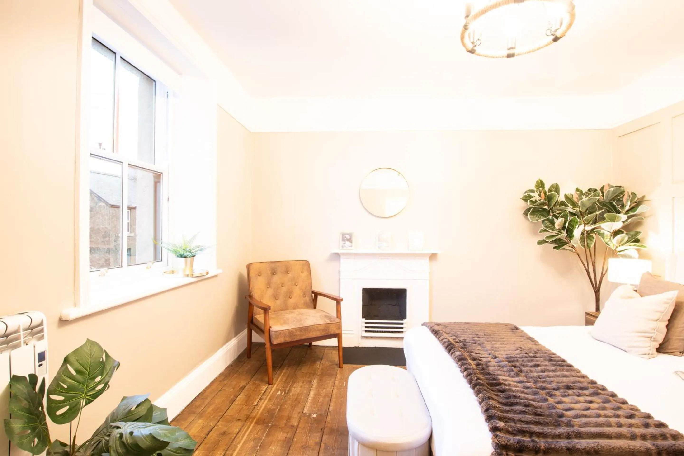 Bedroom, Bed in Northern Hideaways St Cuthberts, Seahouses