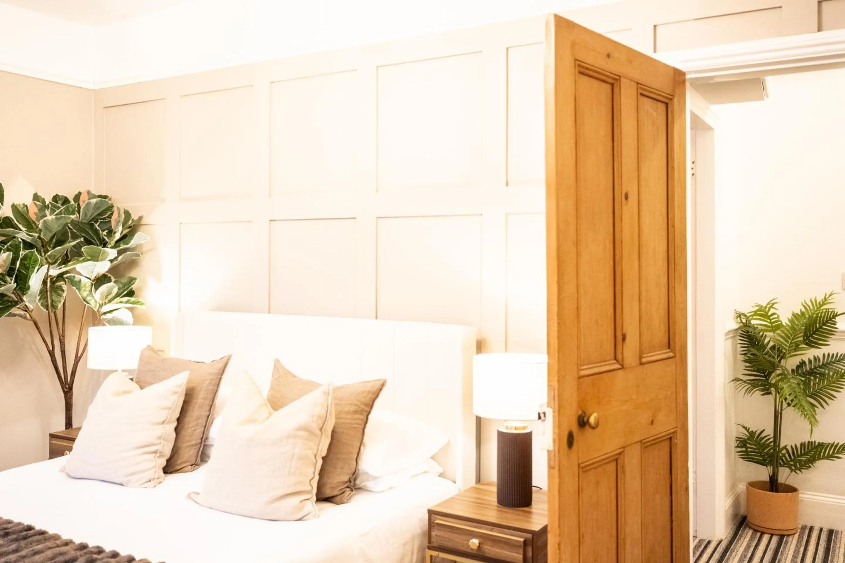 Bedroom, Bed in Northern Hideaways St Cuthberts, Seahouses