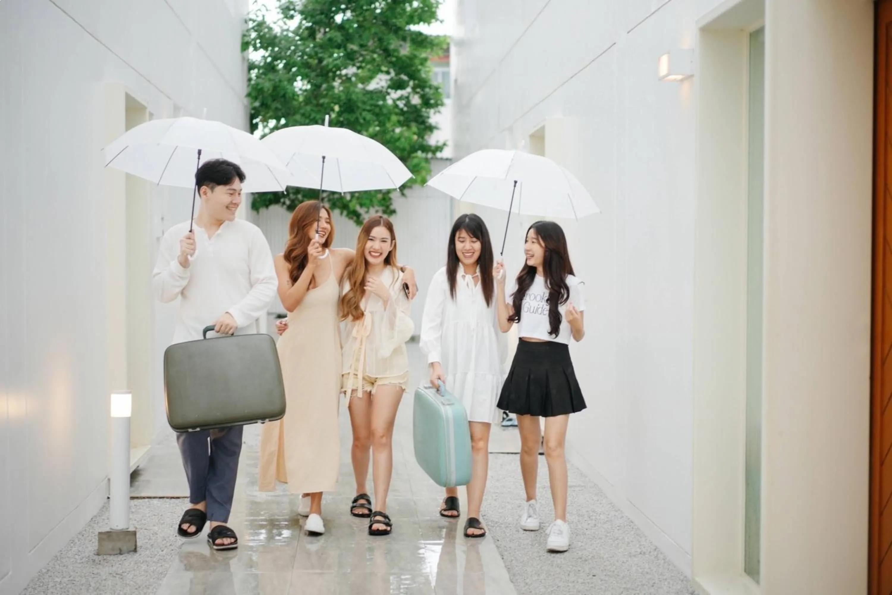 group of guests in Any Day House Chiang mai - SHA Plus