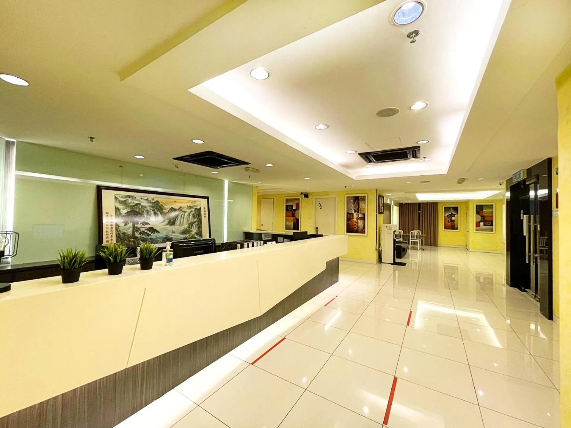 Lobby or reception in ESQ Shamelin Hotel