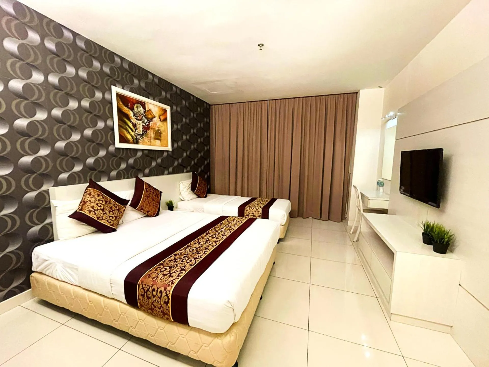 Bedroom in ESQ Shamelin Hotel