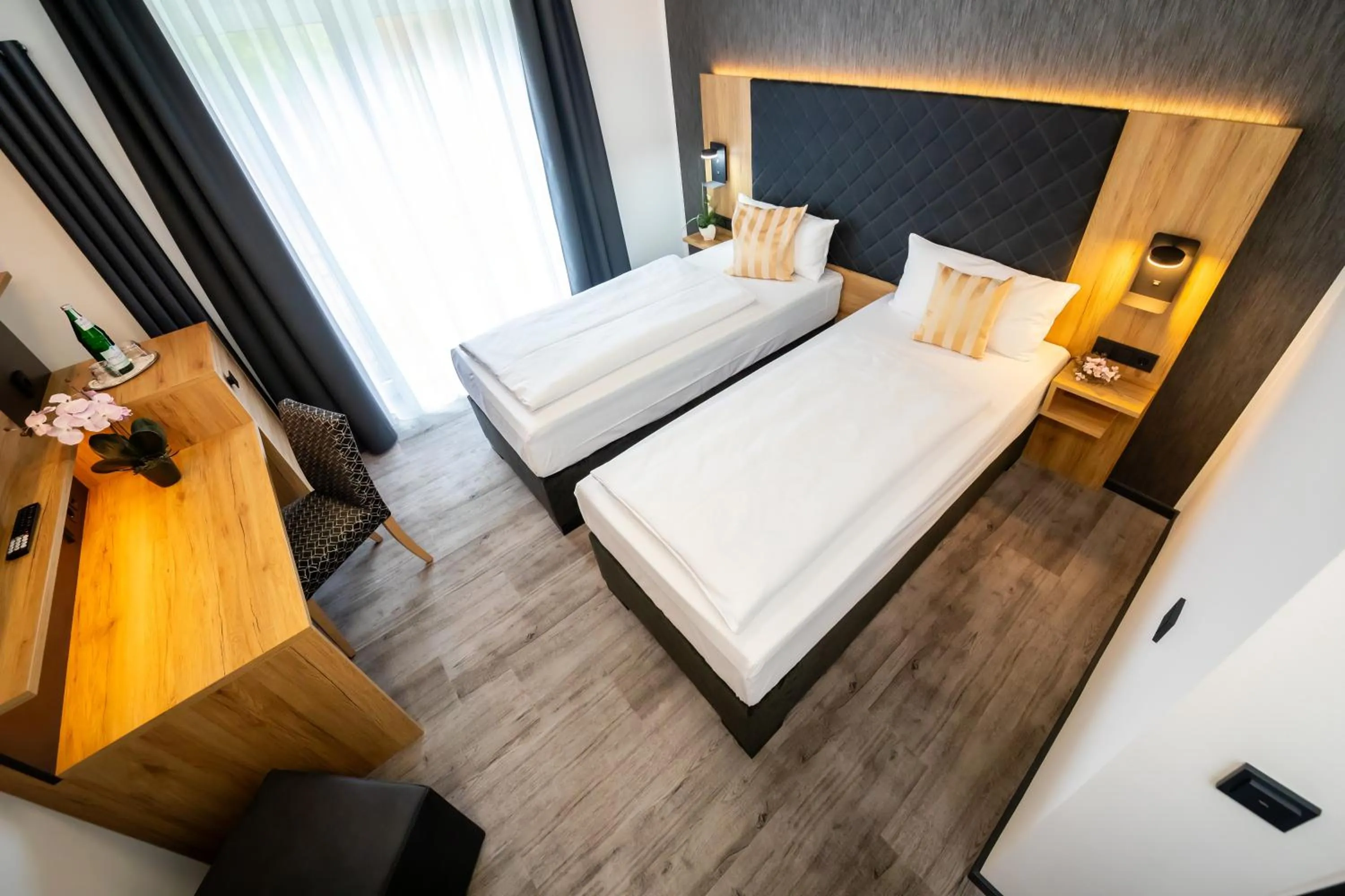 Photo of the whole room, Bed in Hotel am Park Bad Driburg