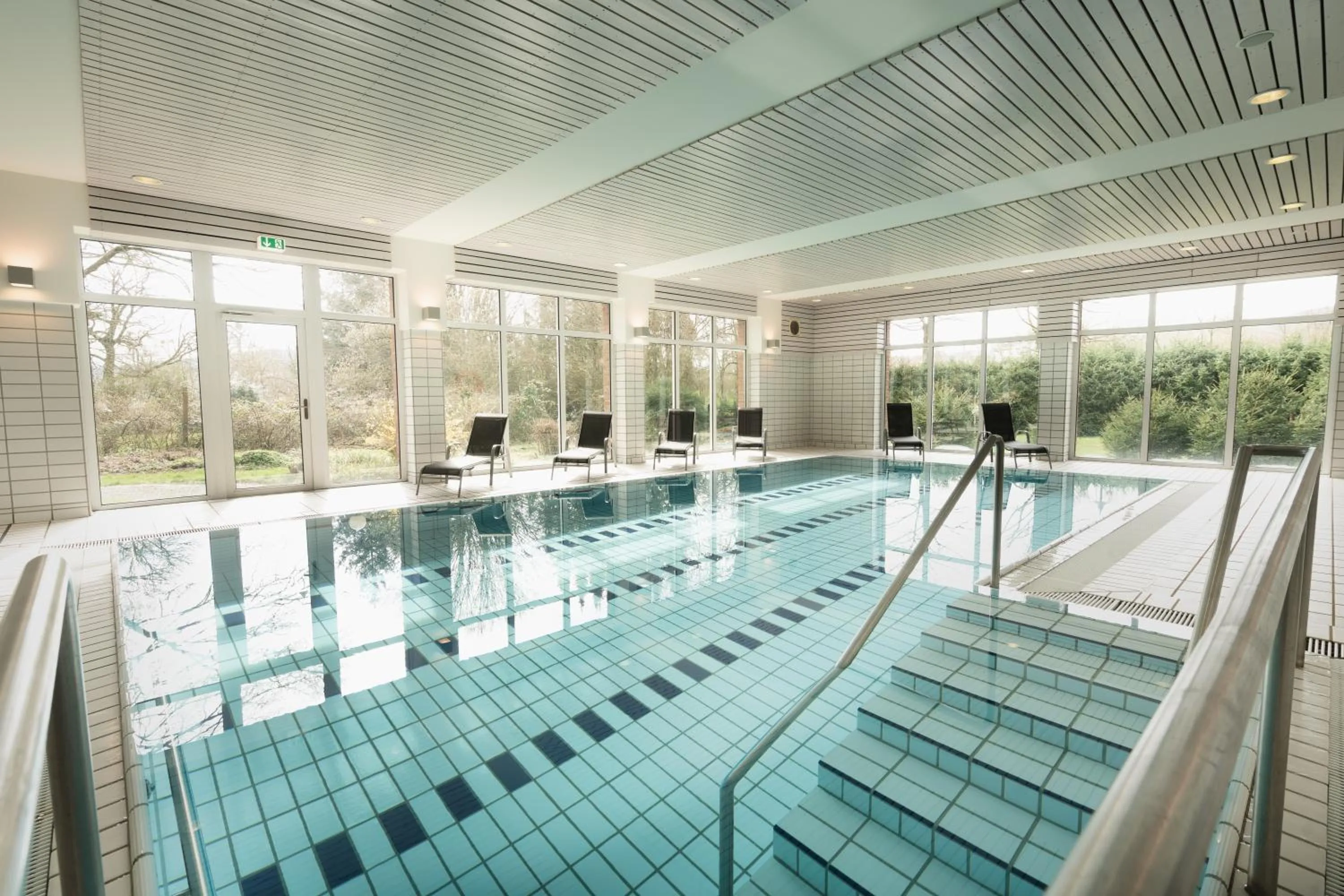 Pool view in Hotel am Park Bad Driburg