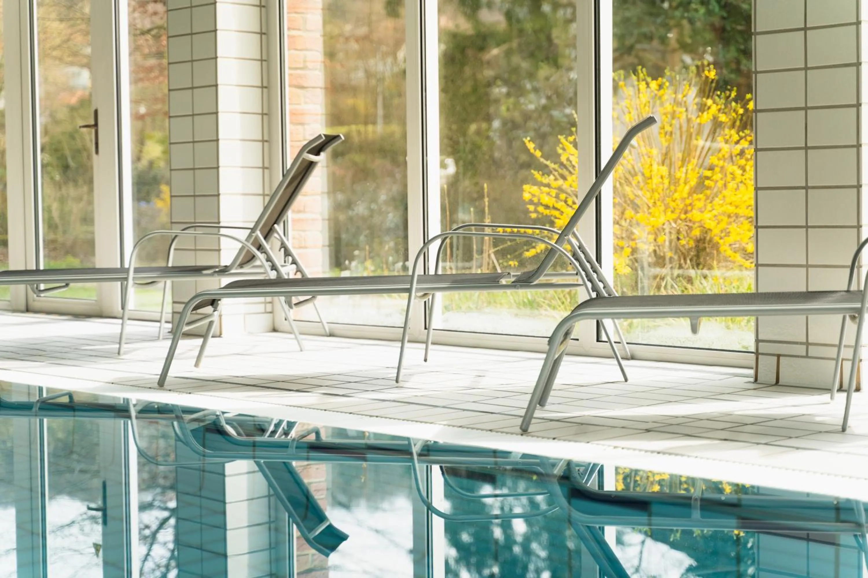 Swimming pool in Hotel am Park Bad Driburg