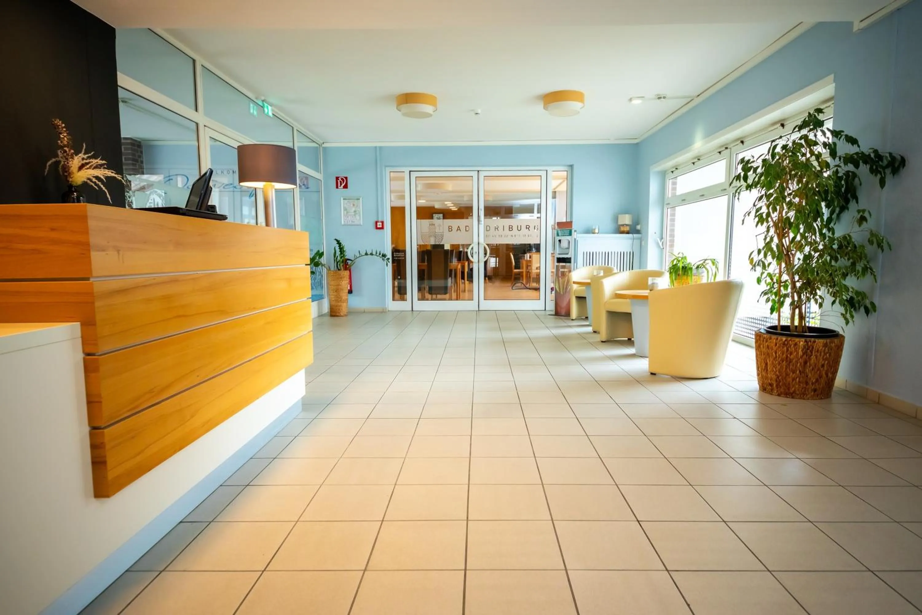 Lobby or reception in Hotel am Park Bad Driburg