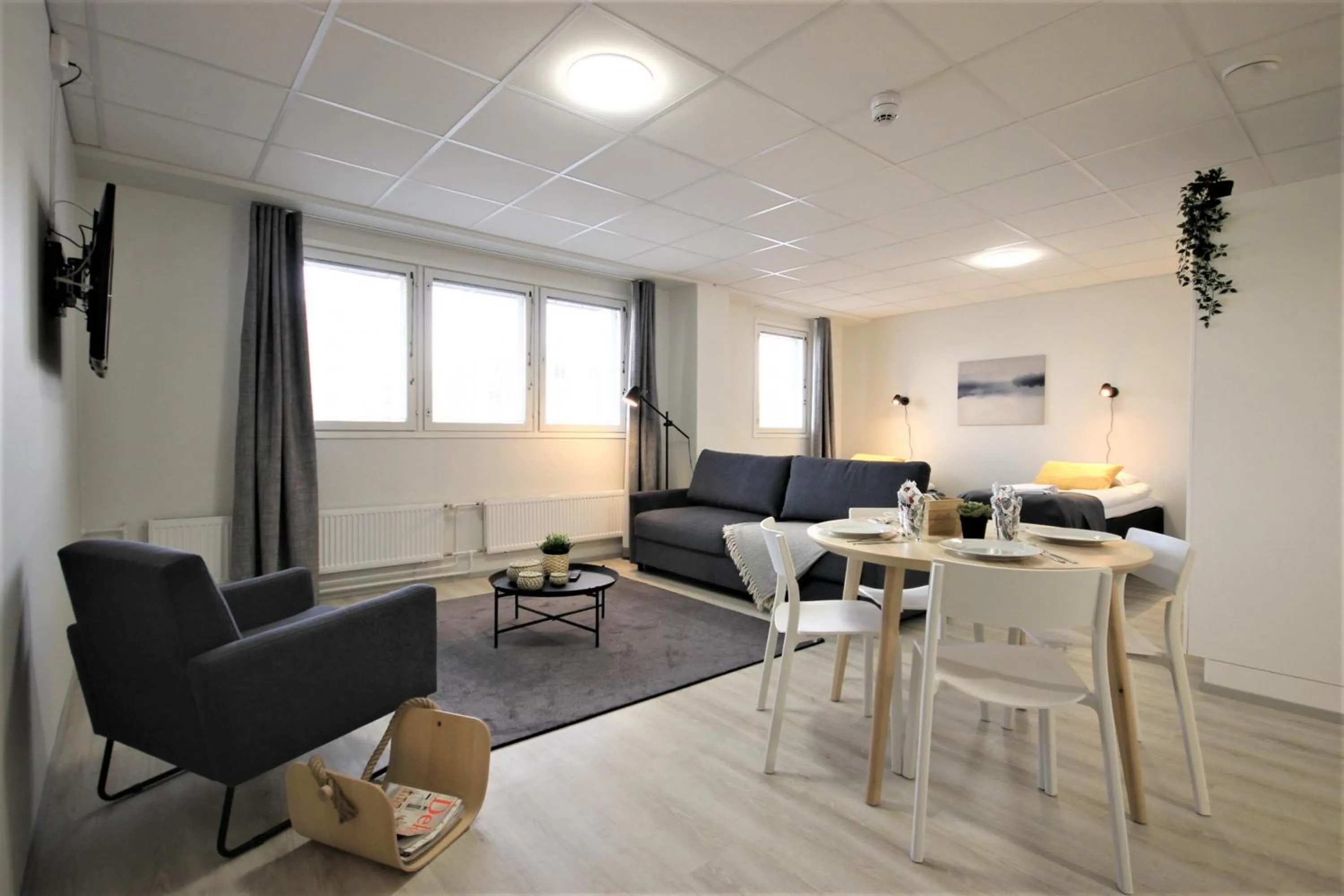 Photo of the whole room in Forenom Aparthotel Kuopio