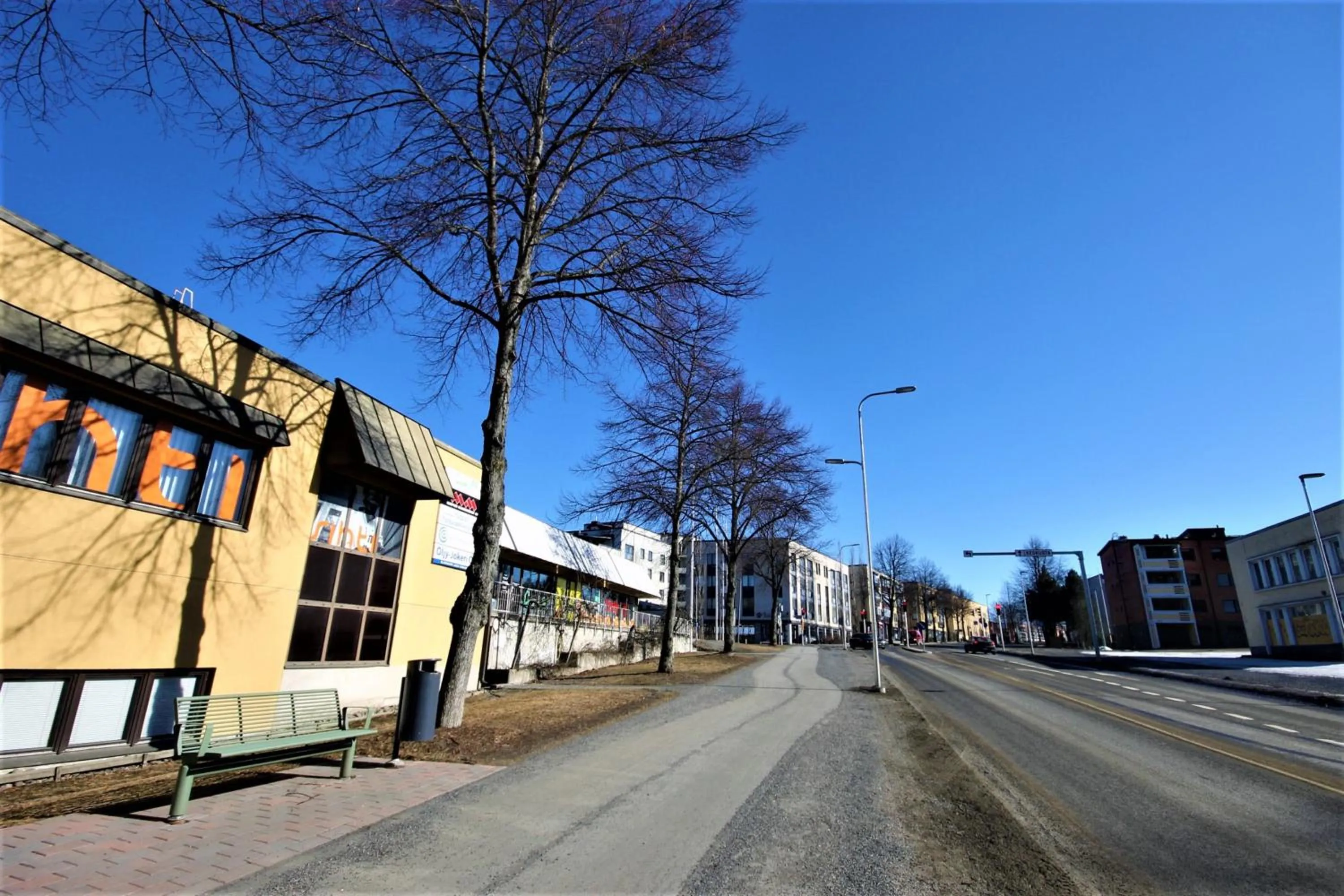Property building in Forenom Aparthotel Kuopio