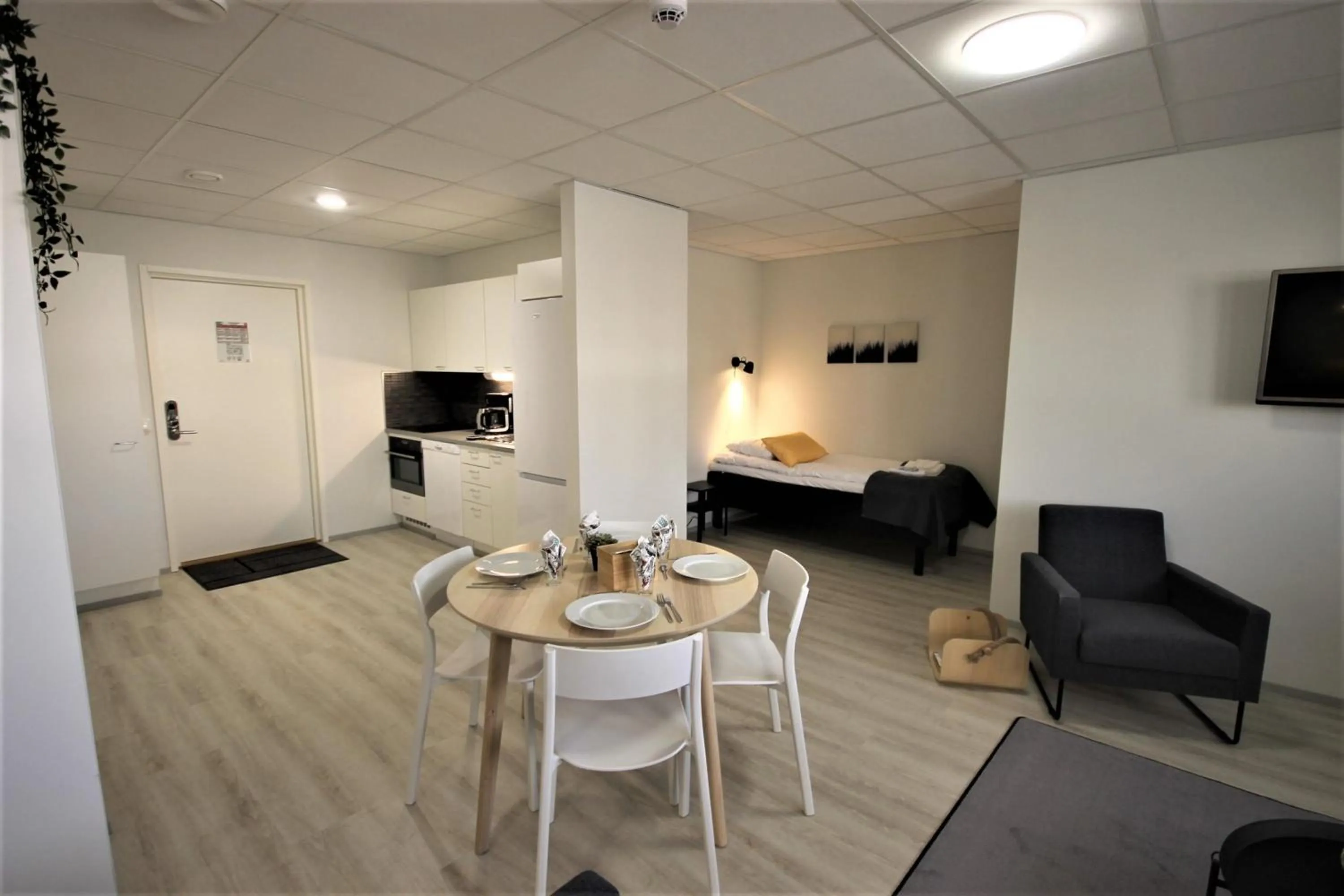 Photo of the whole room in Forenom Aparthotel Kuopio