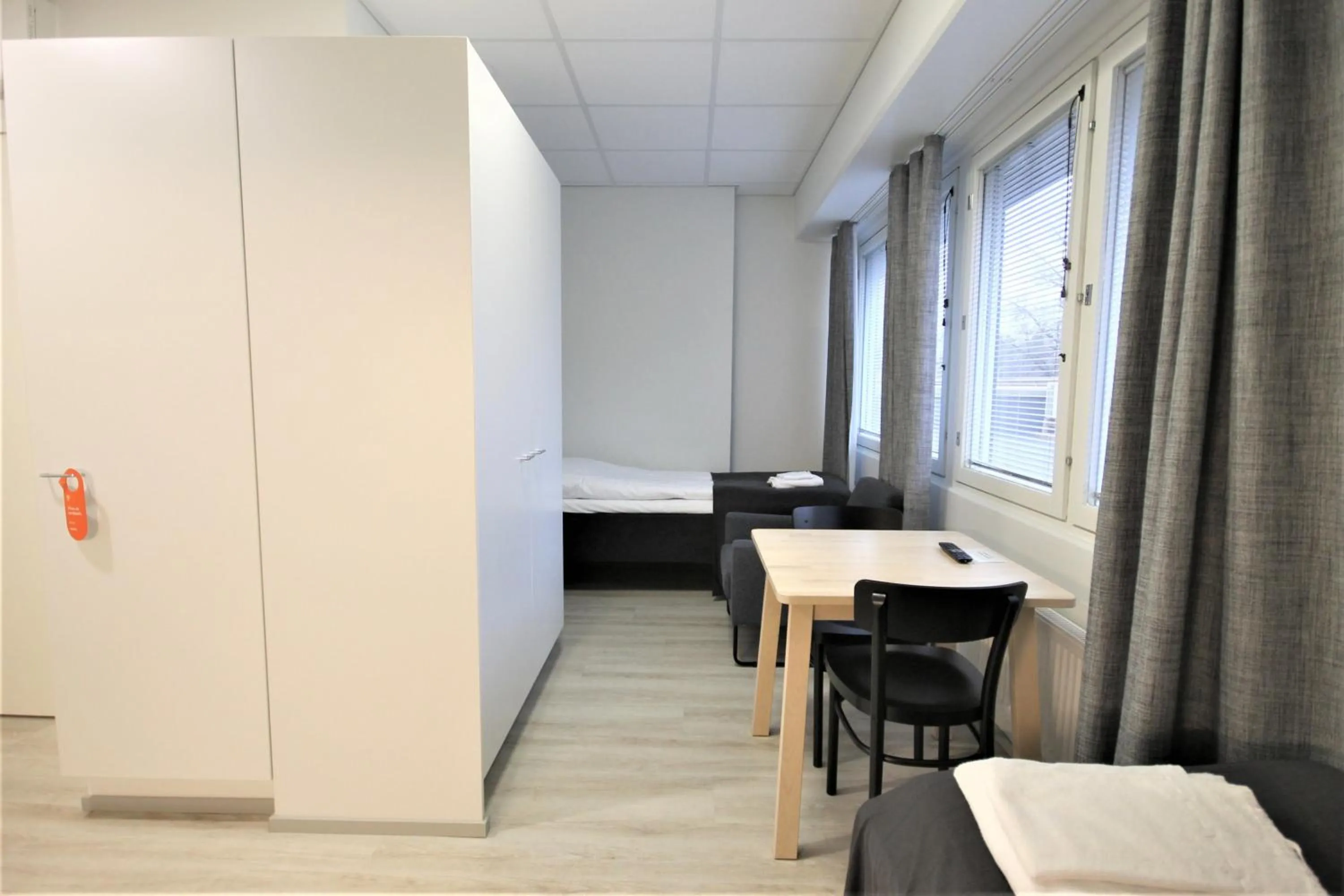 Bedroom in Forenom Aparthotel Kuopio