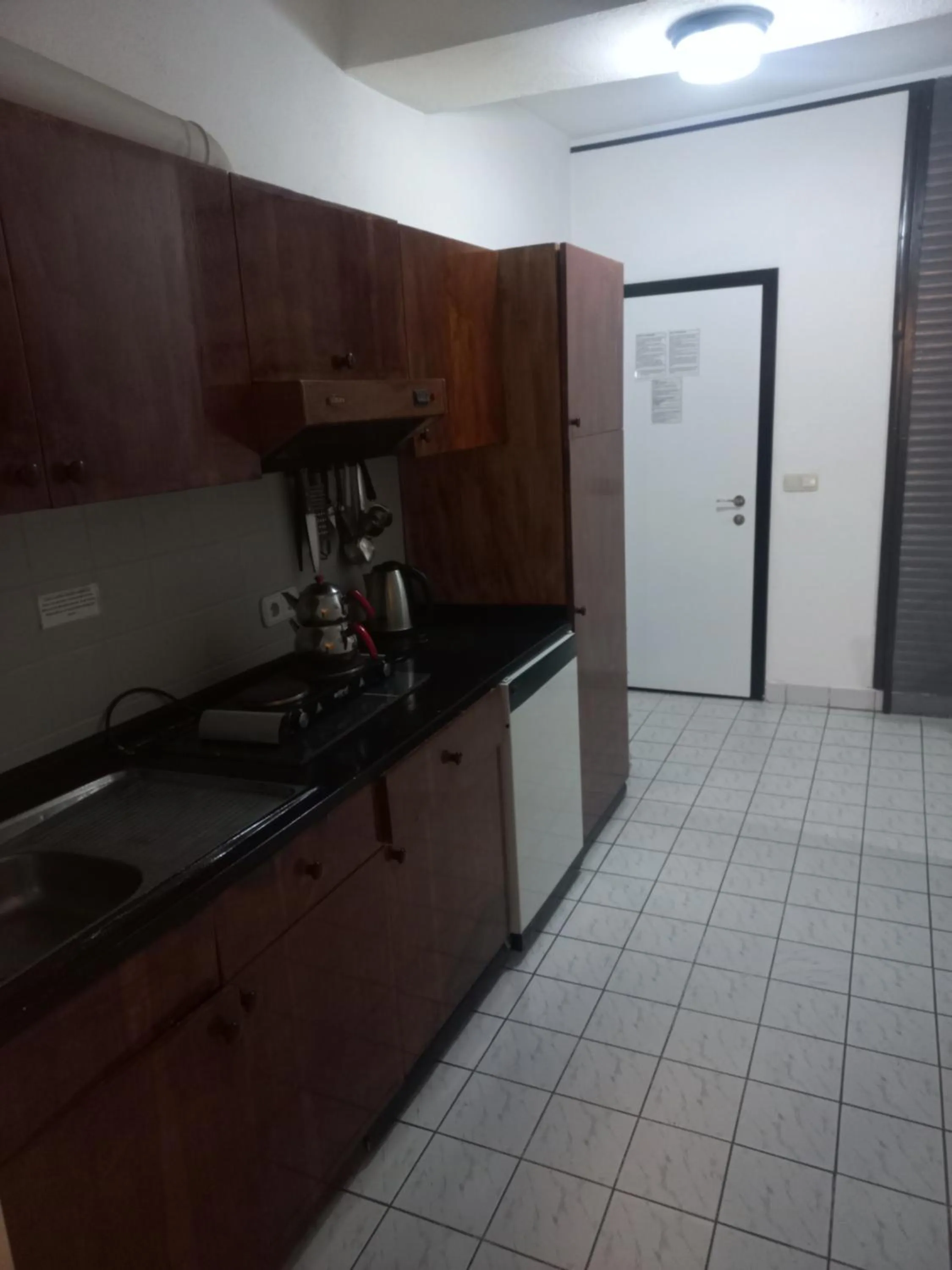 Kitchen or kitchenette in Delphin Hotel Side