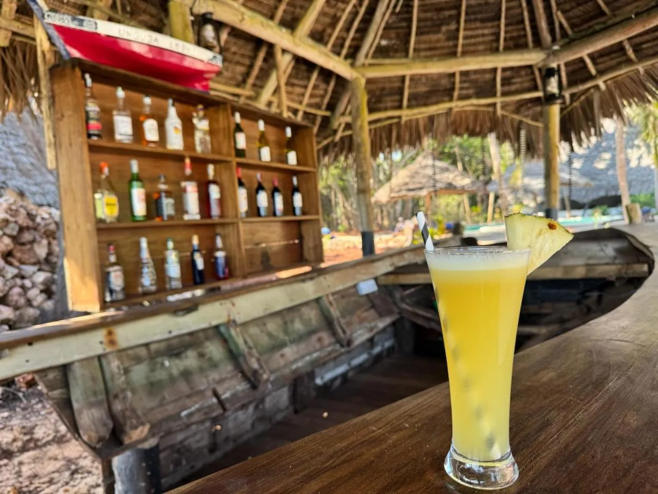 Lounge or bar in Unguja Lodge