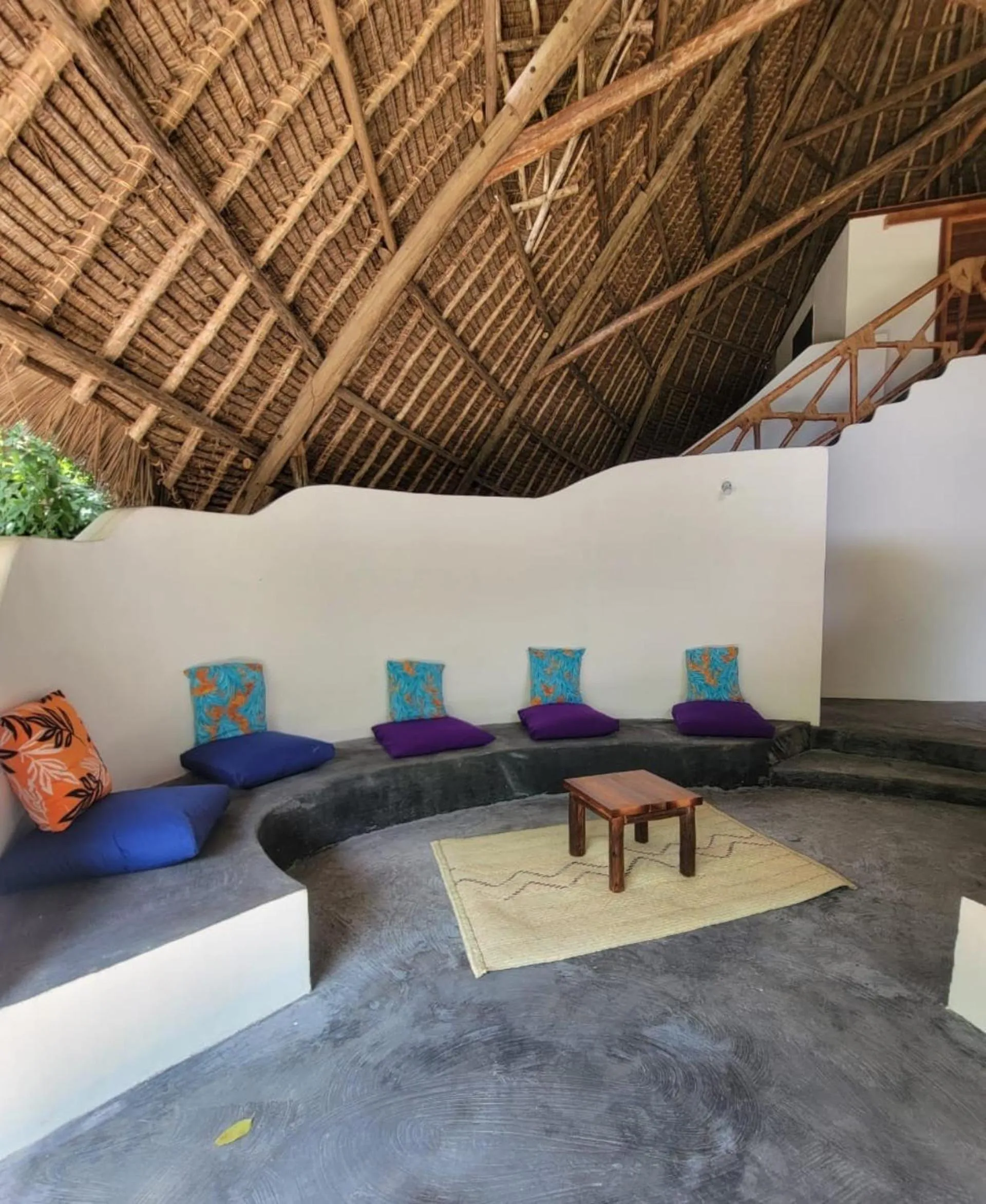 Patio in Unguja Lodge