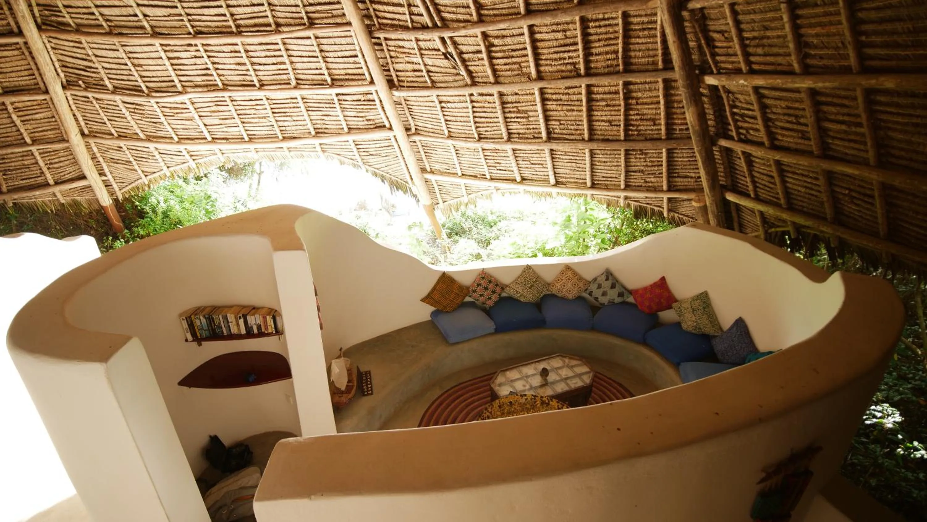 Living room in Unguja Lodge