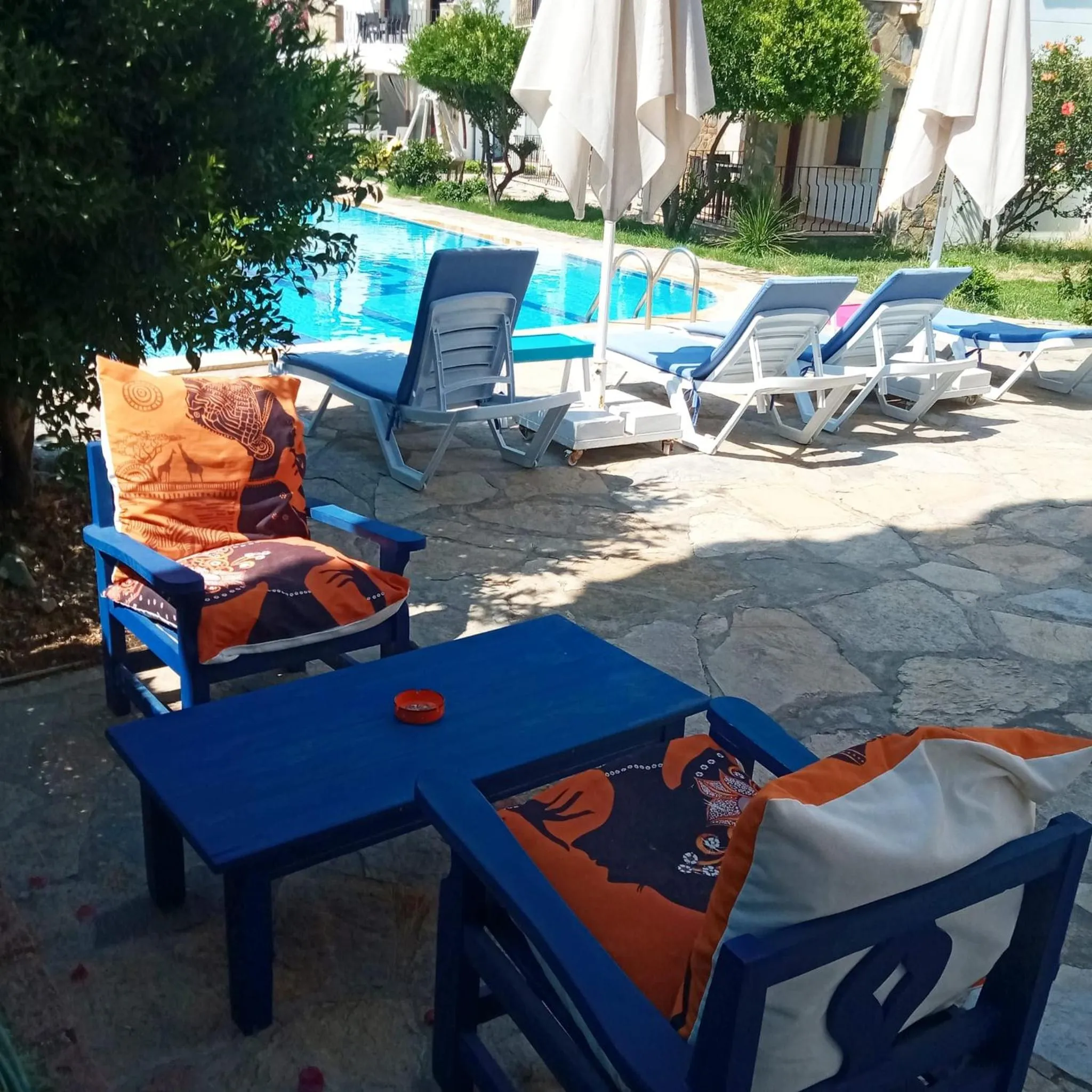 Patio in The Mara Suite