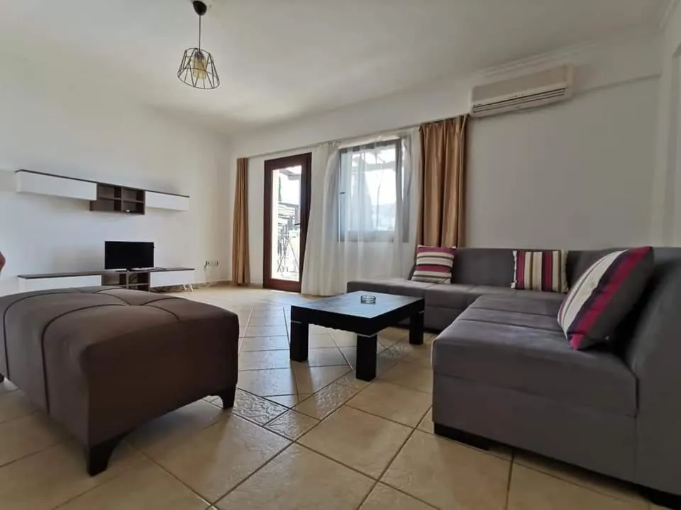 Living room in The Mara Suite