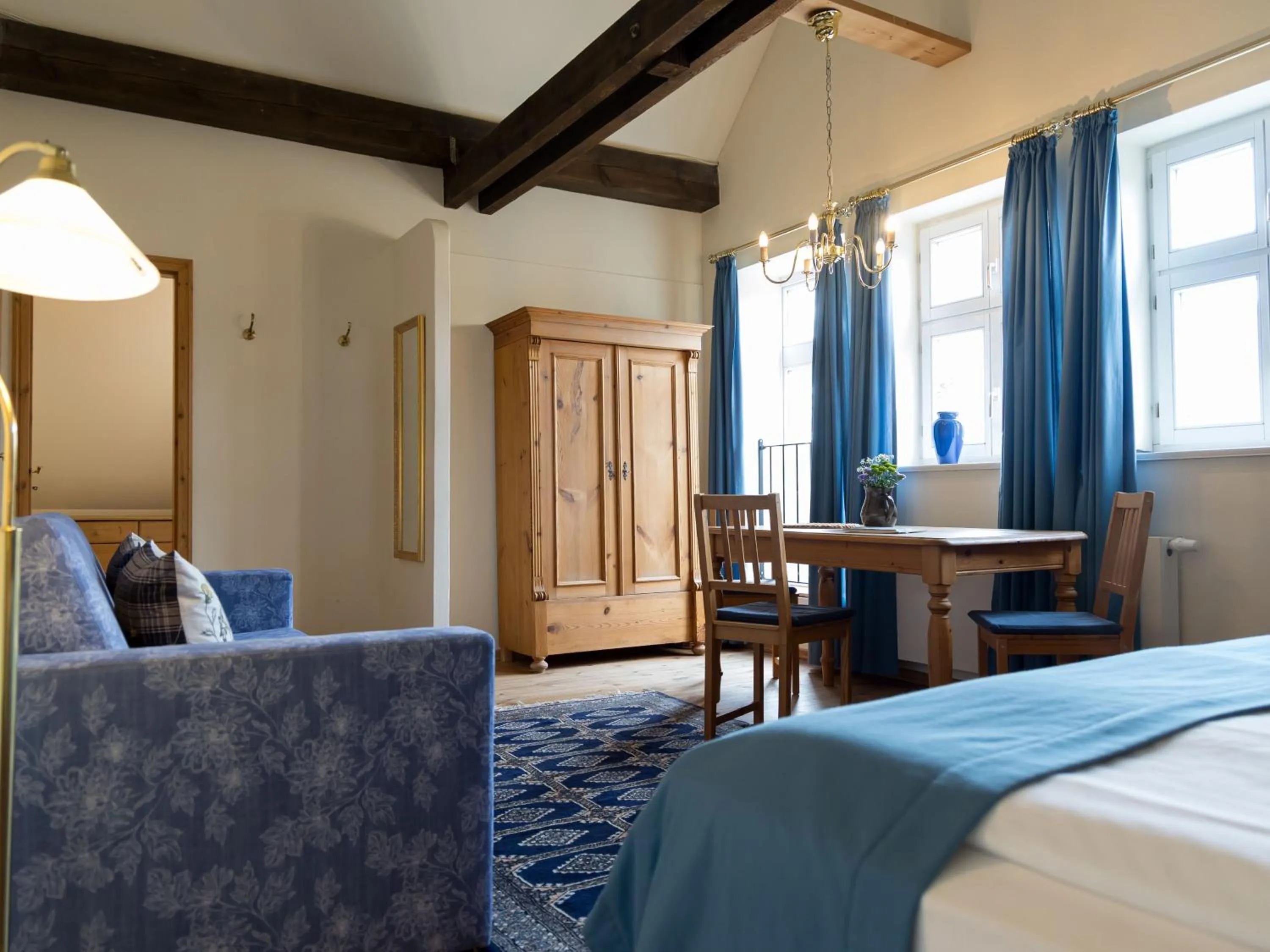 Photo of the whole room, Bed in Landhaus Alte Schmiede