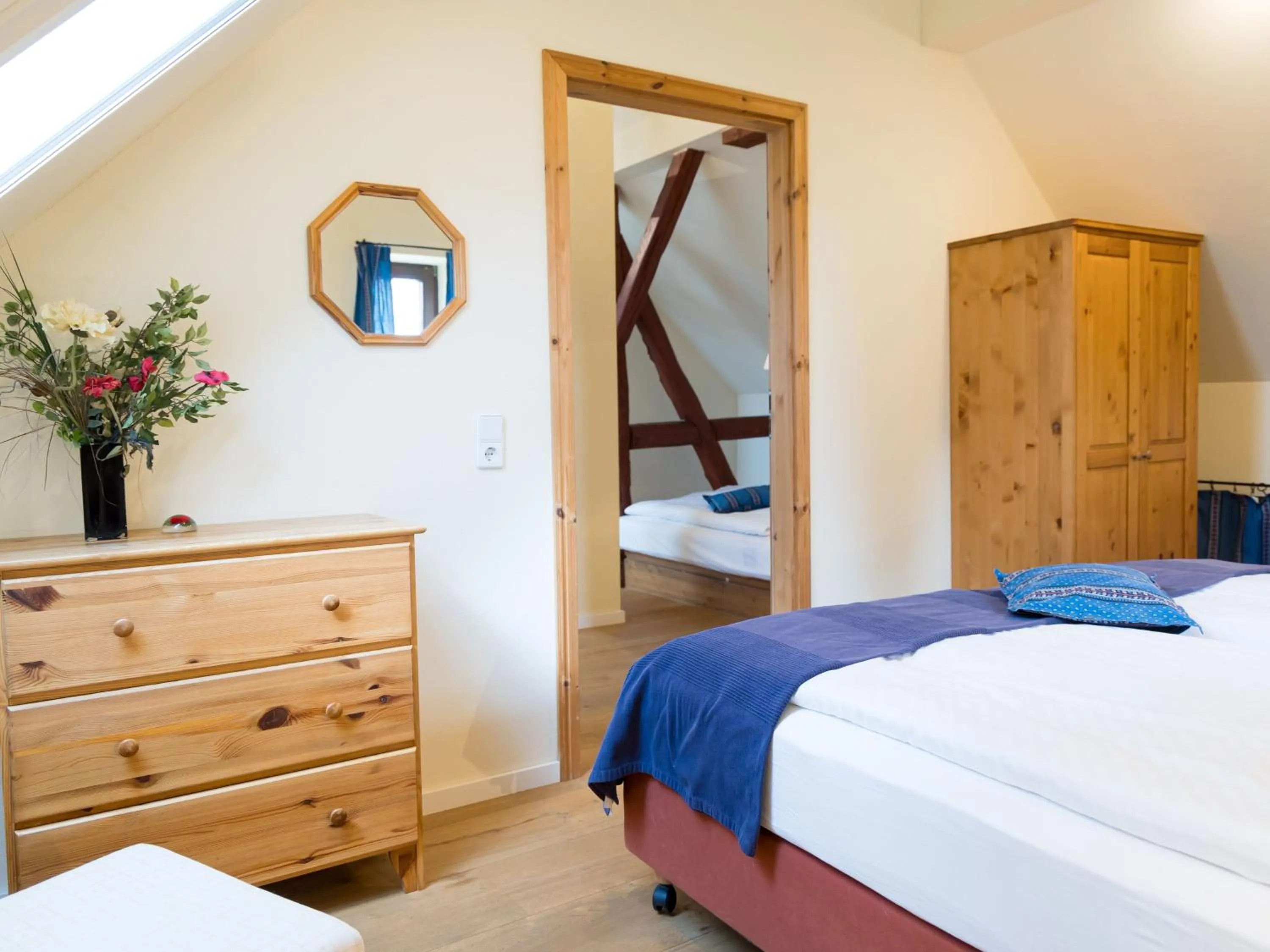 Bed in Landhaus Alte Schmiede