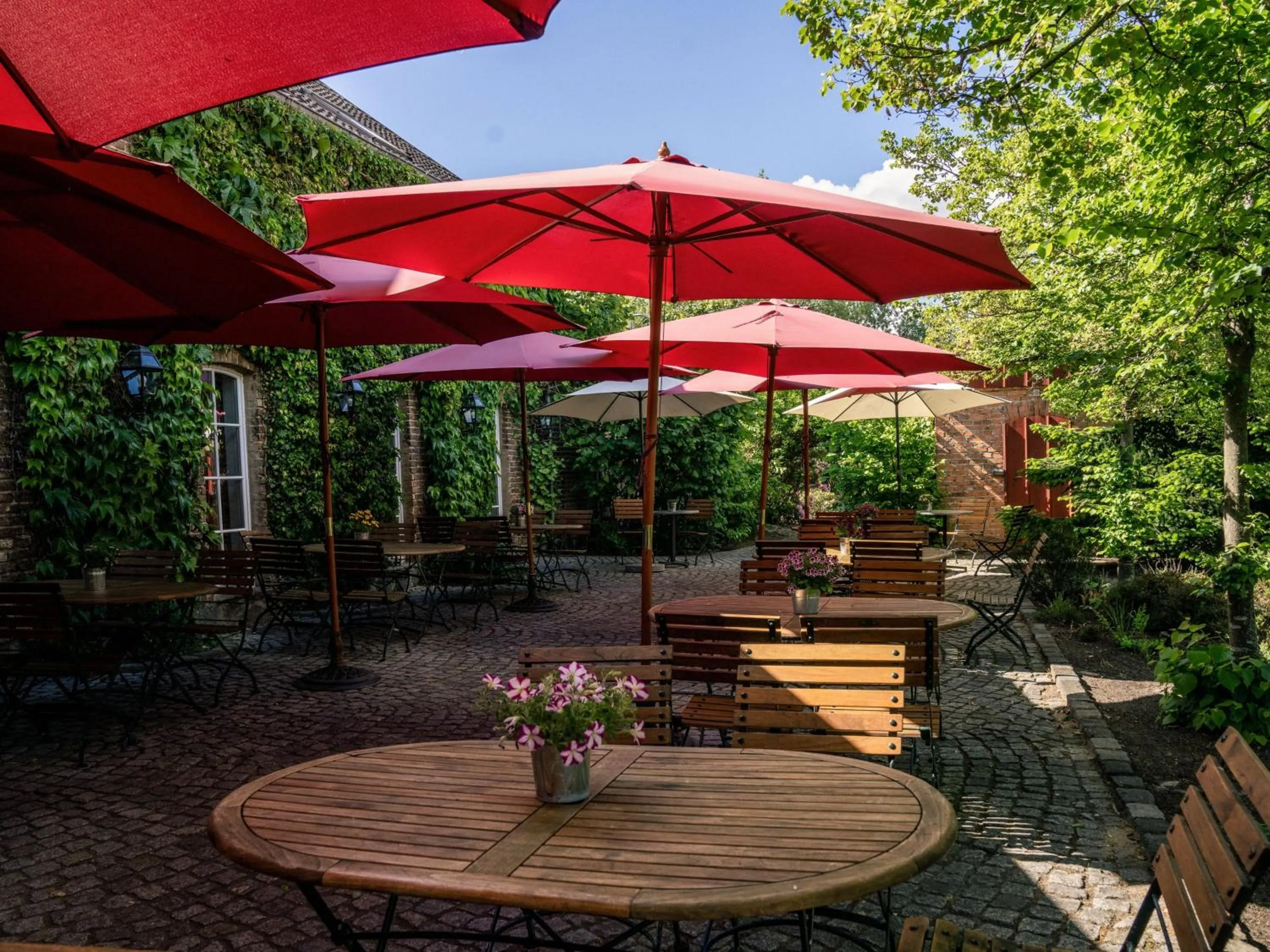 Patio in Landhaus Alte Schmiede