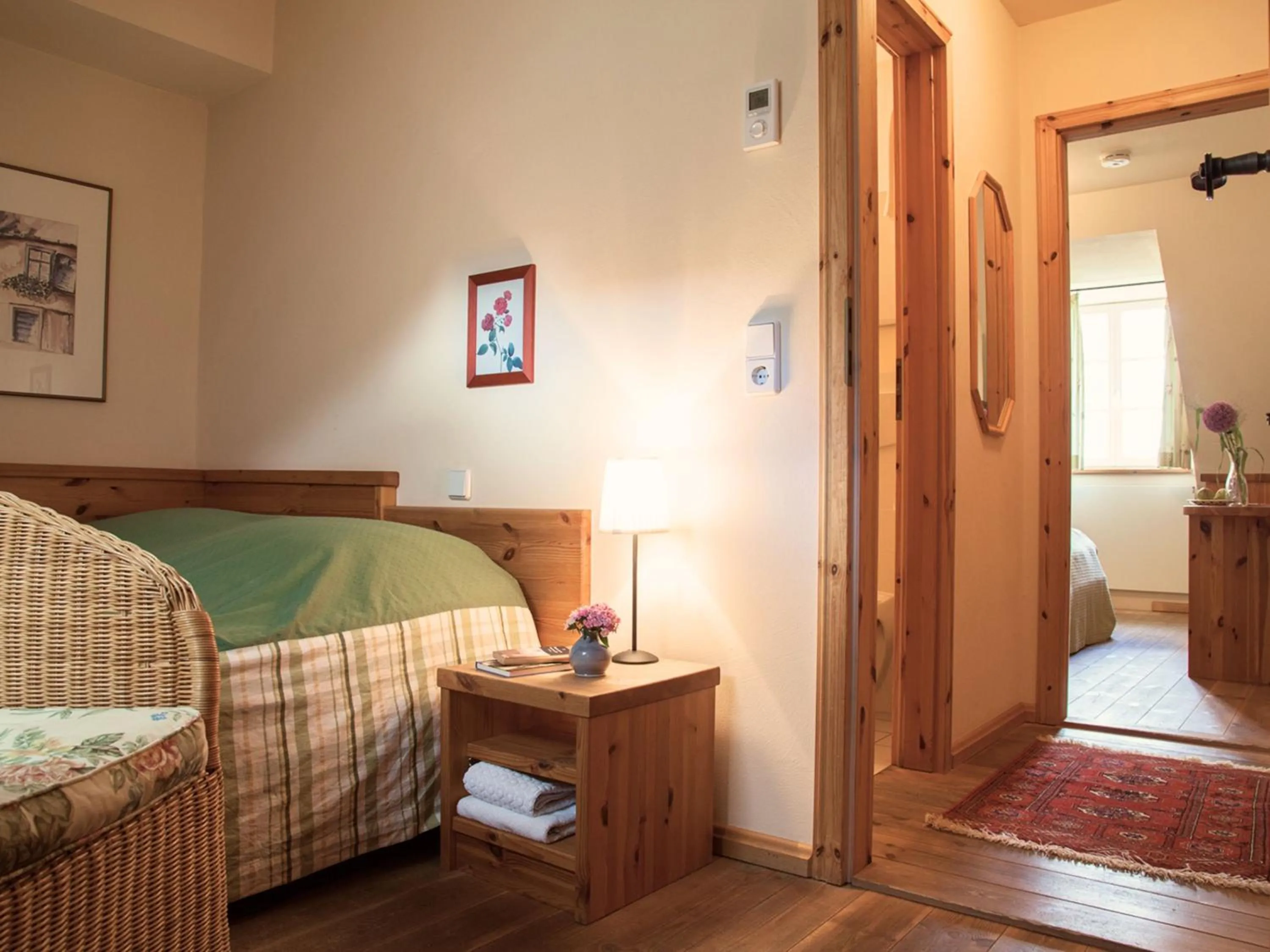 Bed in Landhaus Alte Schmiede