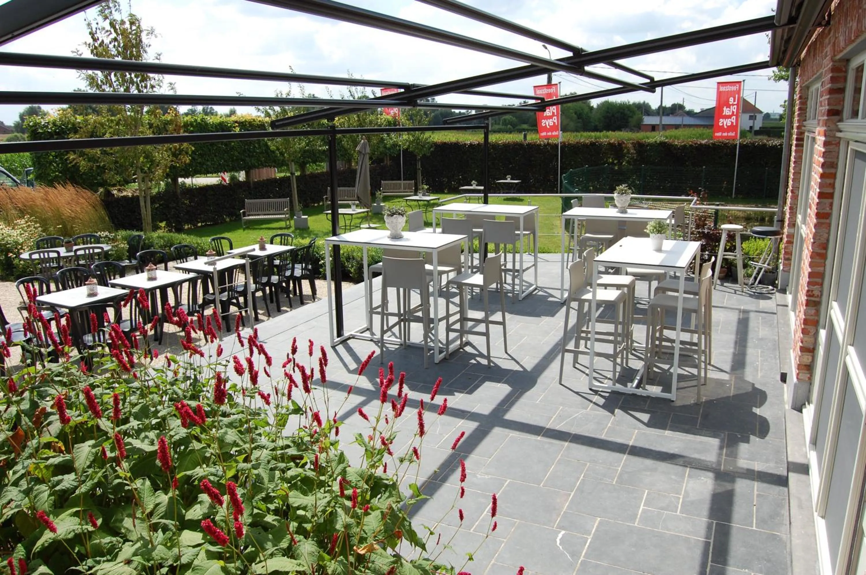 Balcony/Terrace in B&B Cottage Sandfort