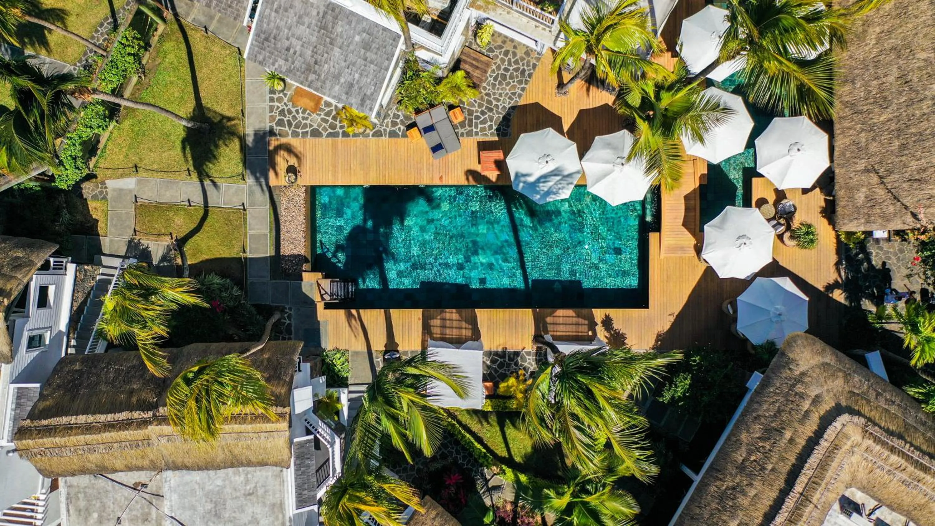 Bird's eye view in La Maison 20 Degrés Sud - Relais & Châteaux