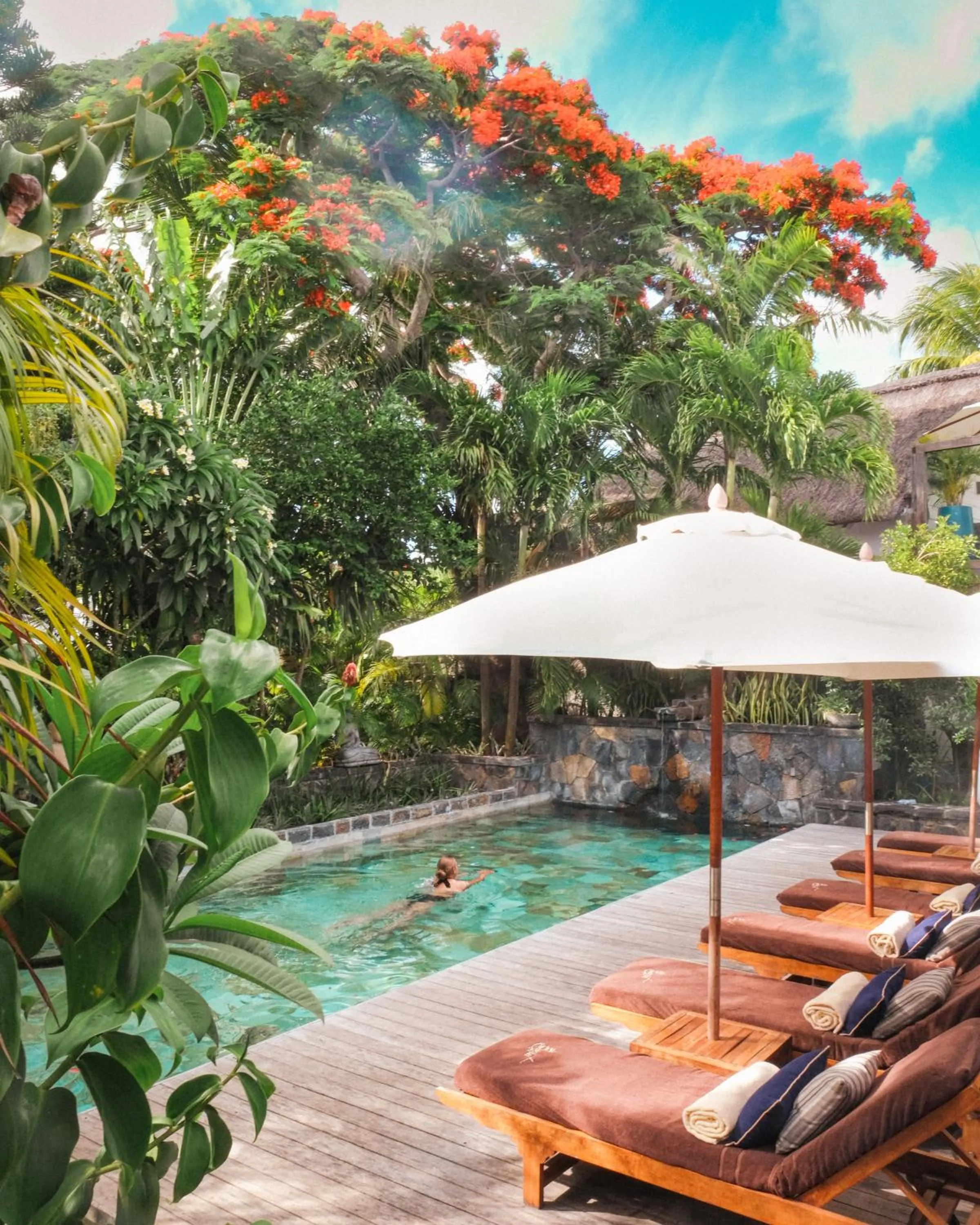 Spa and wellness centre/facilities in La Maison 20 Degrés Sud - Relais & Châteaux