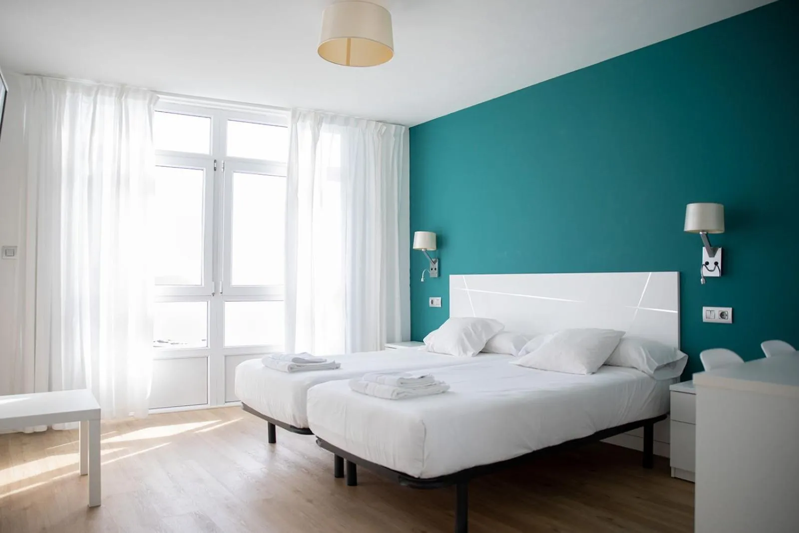 Photo of the whole room, Bed in Hotel Mar de Fisterra