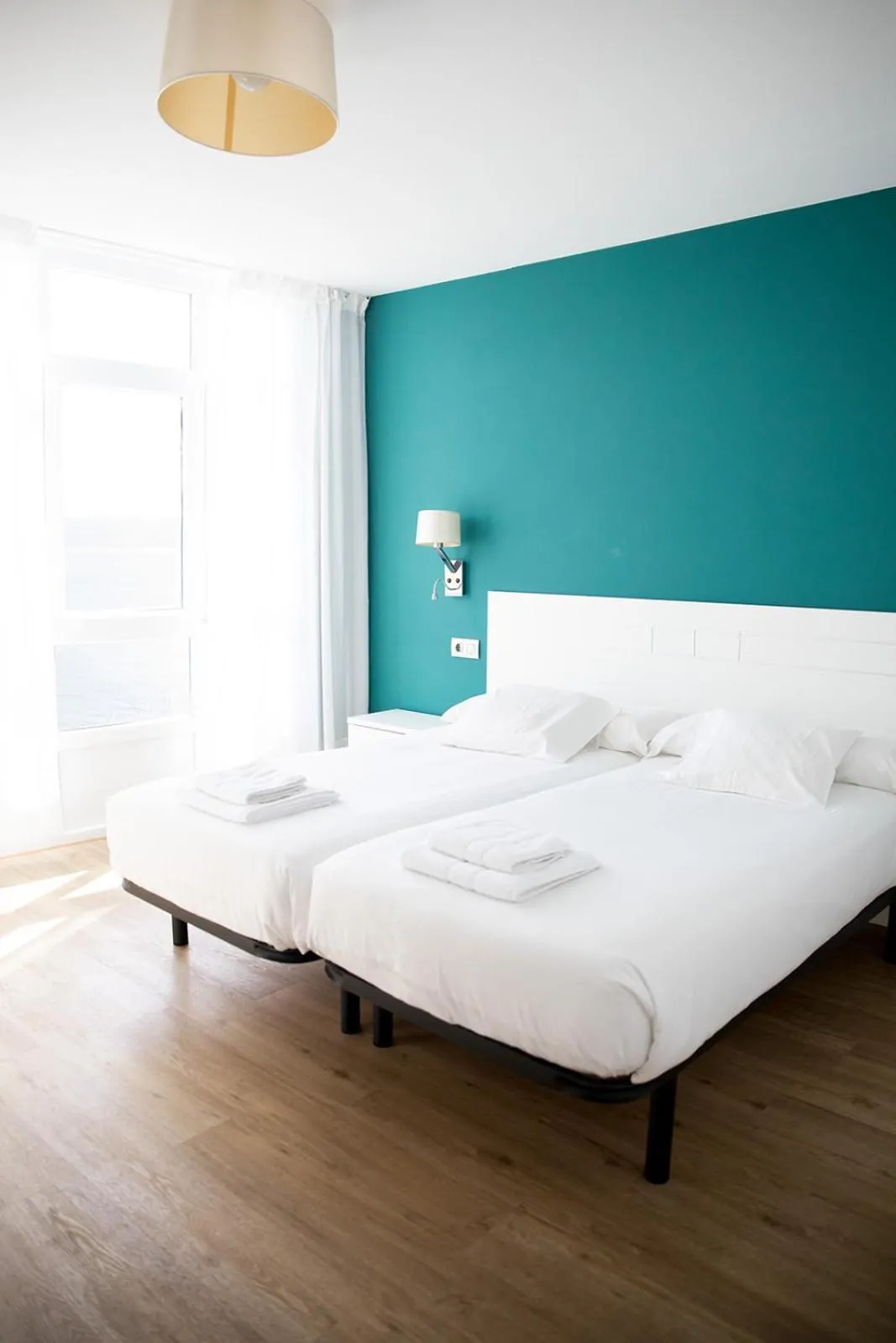 Bed in Hotel Mar de Fisterra