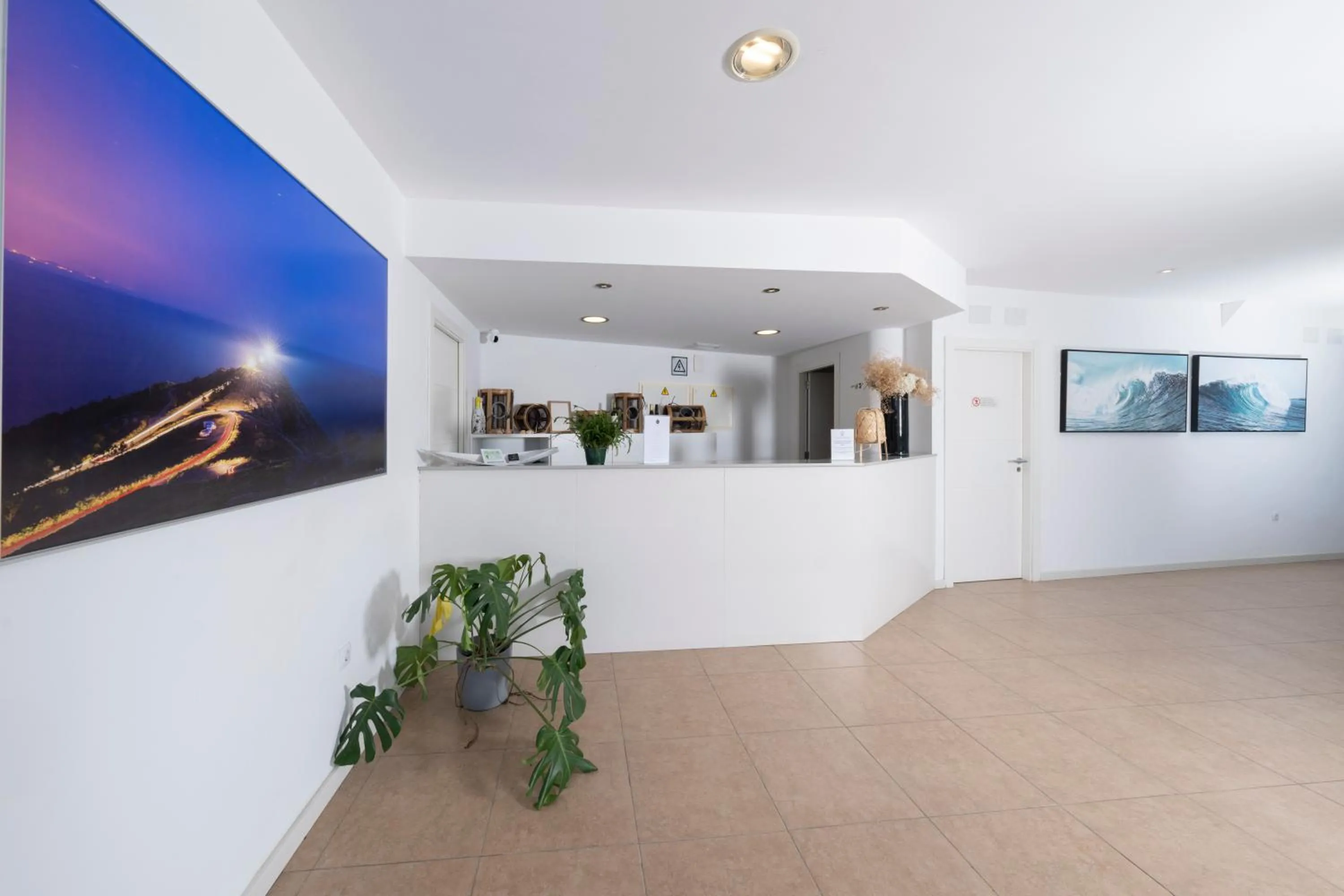 Lobby or reception in Hotel Mar de Fisterra